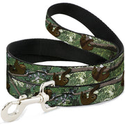 Dog Leash - Sloth Tree Hanging Posterized Dog Leashes Buckle-Down