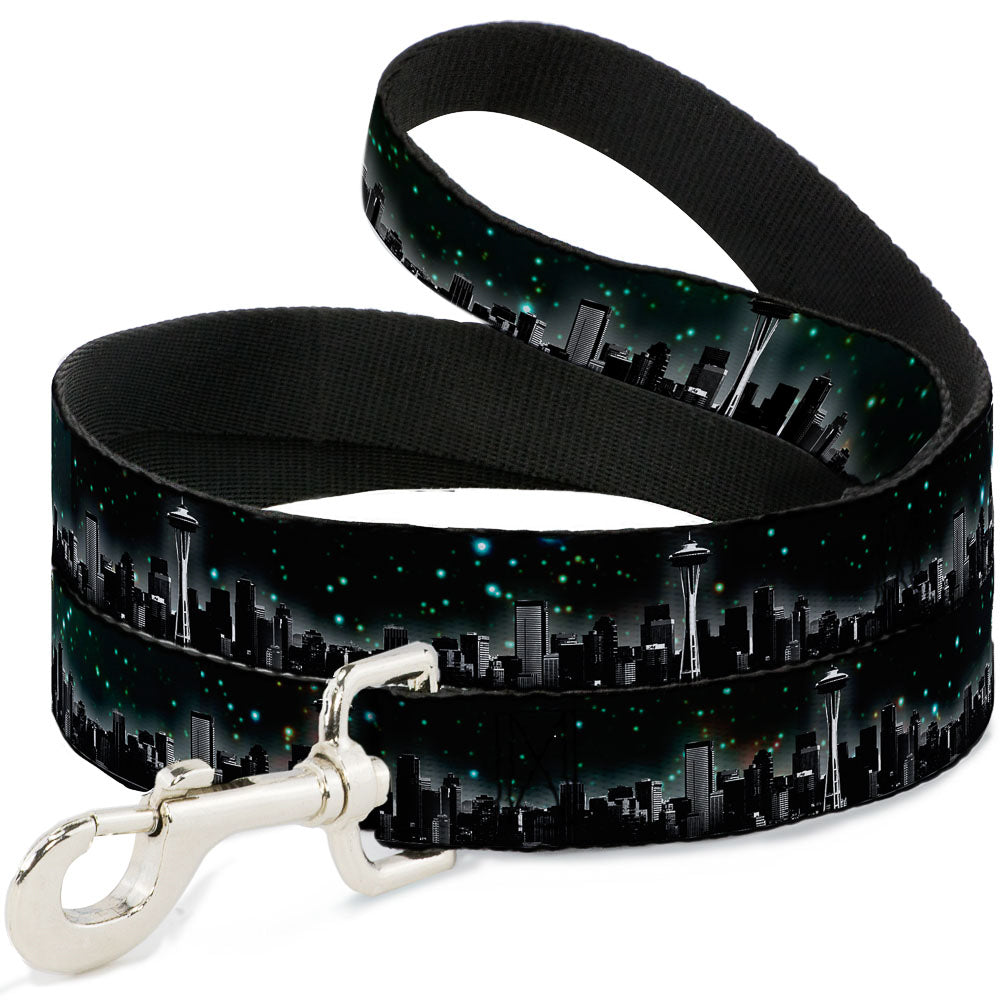 Dog Leash - Seattle Vivid Skyline/Space Dust Dog Leashes Buckle-Down