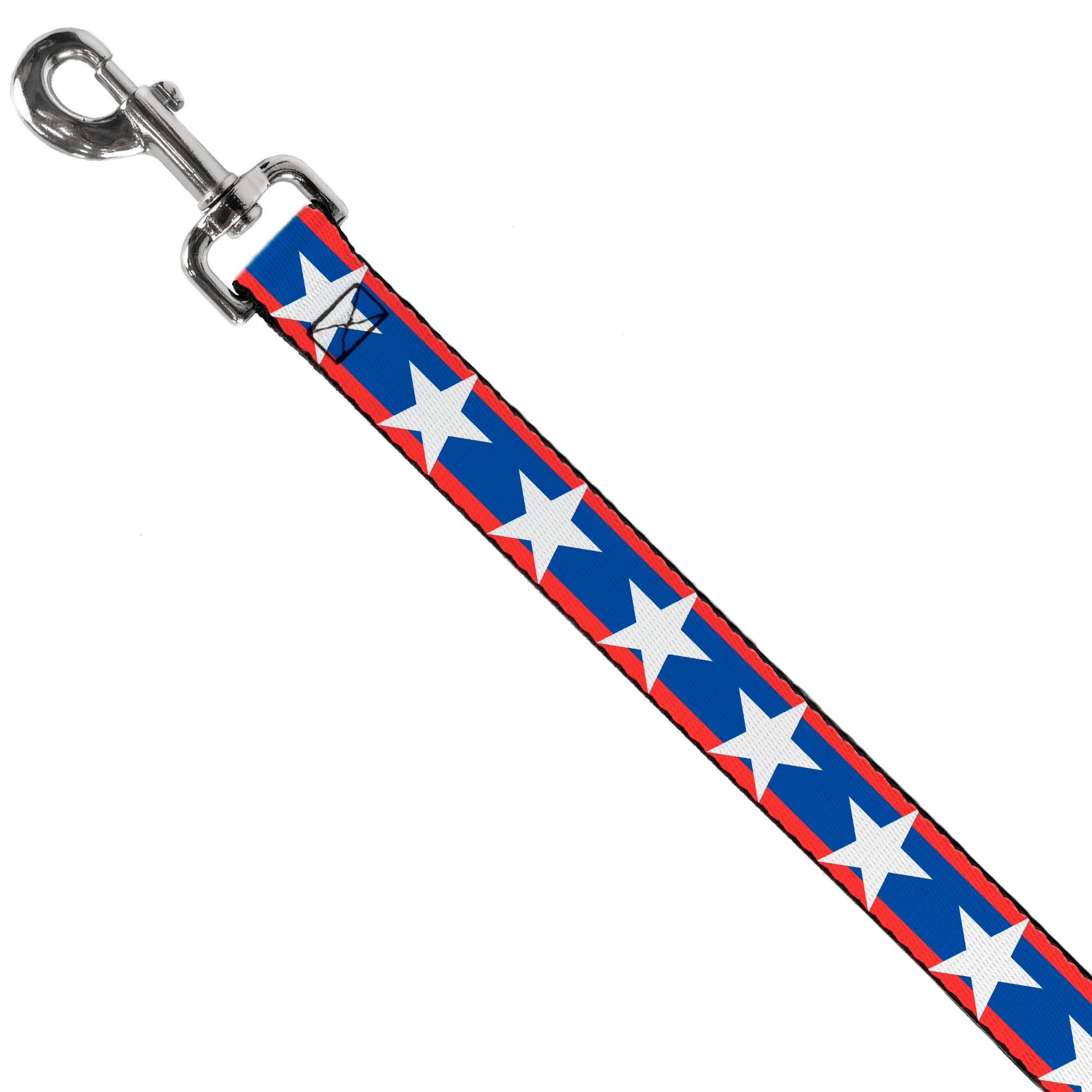 Dog Leash - Stars/Stripes Red/Blue/White Dog Leashes Buckle-Down