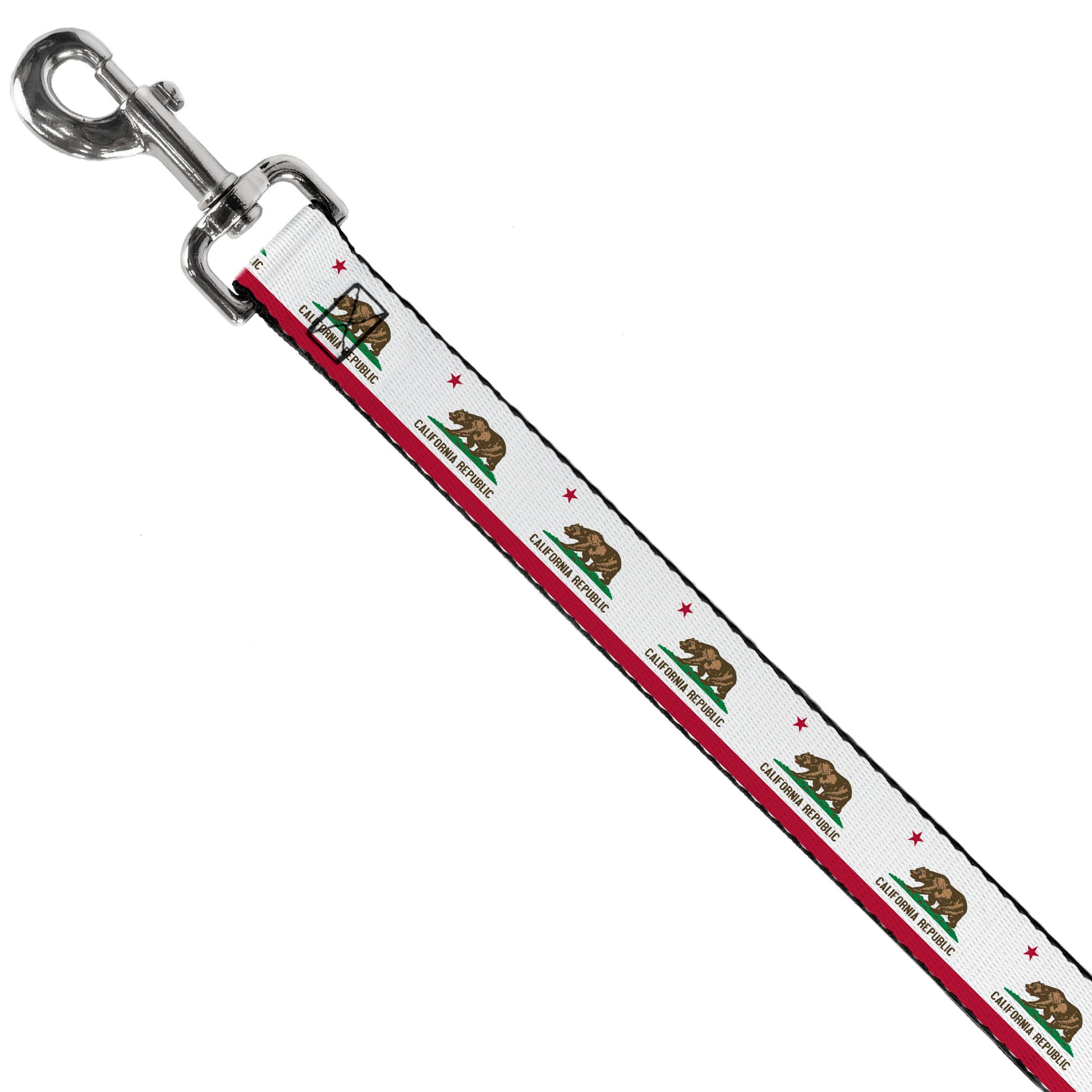 Dog Leash - California Flag Continuous Dog Leashes Buckle-Down