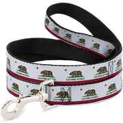 Dog Leash - California Flag Continuous Dog Leashes Buckle-Down