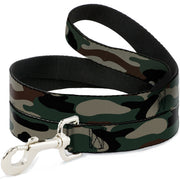 Dog Leash - Camo Olive3 Dog Leashes Buckle-Down