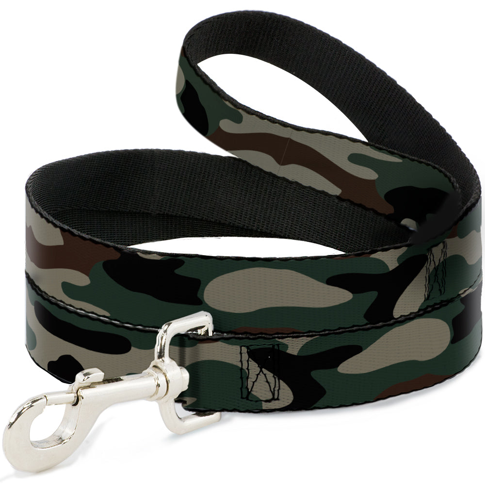 Dog Leash - Camo Olive3 Dog Leashes Buckle-Down