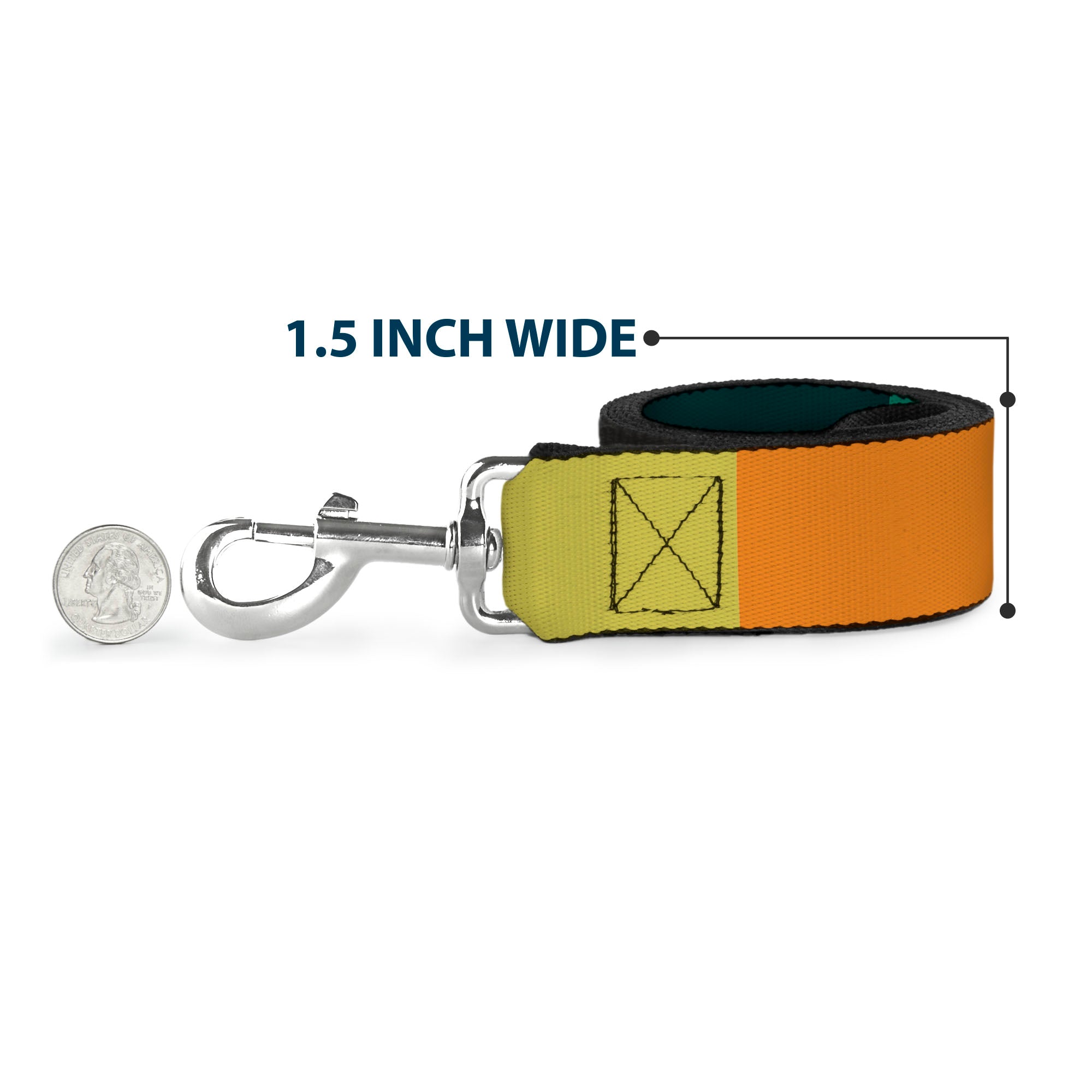 Dog Leash - Summer Essentials Color Block 1 Dog Leashes Buckle-Down
