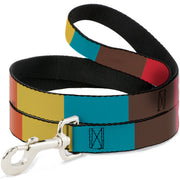 Dog Leash - Summer Essentials Color Block 9 Dog Leashes Buckle-Down