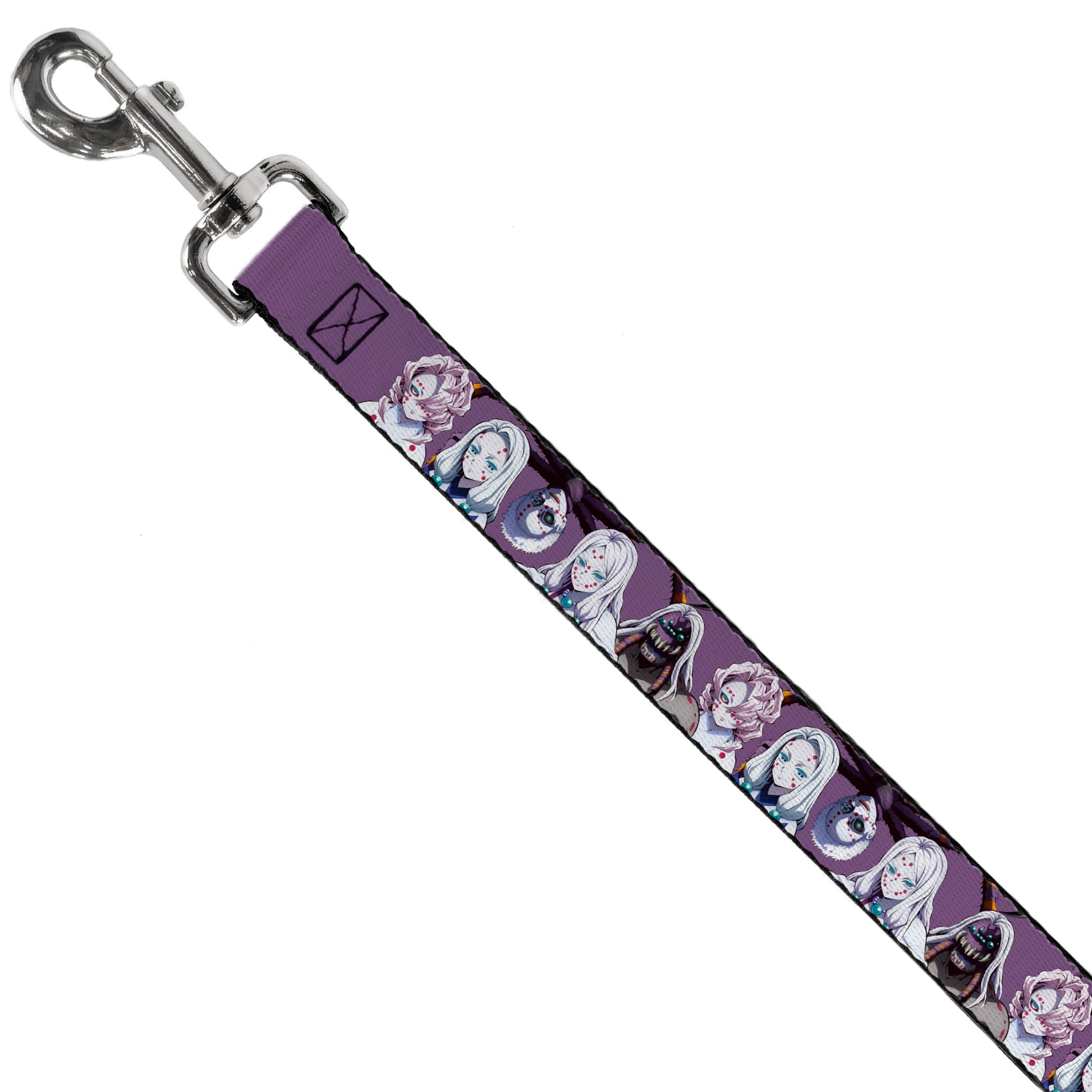 Dog Leash - Demon Slayer The Spider Family Poses Purple Dog Leashes Demon Slayer