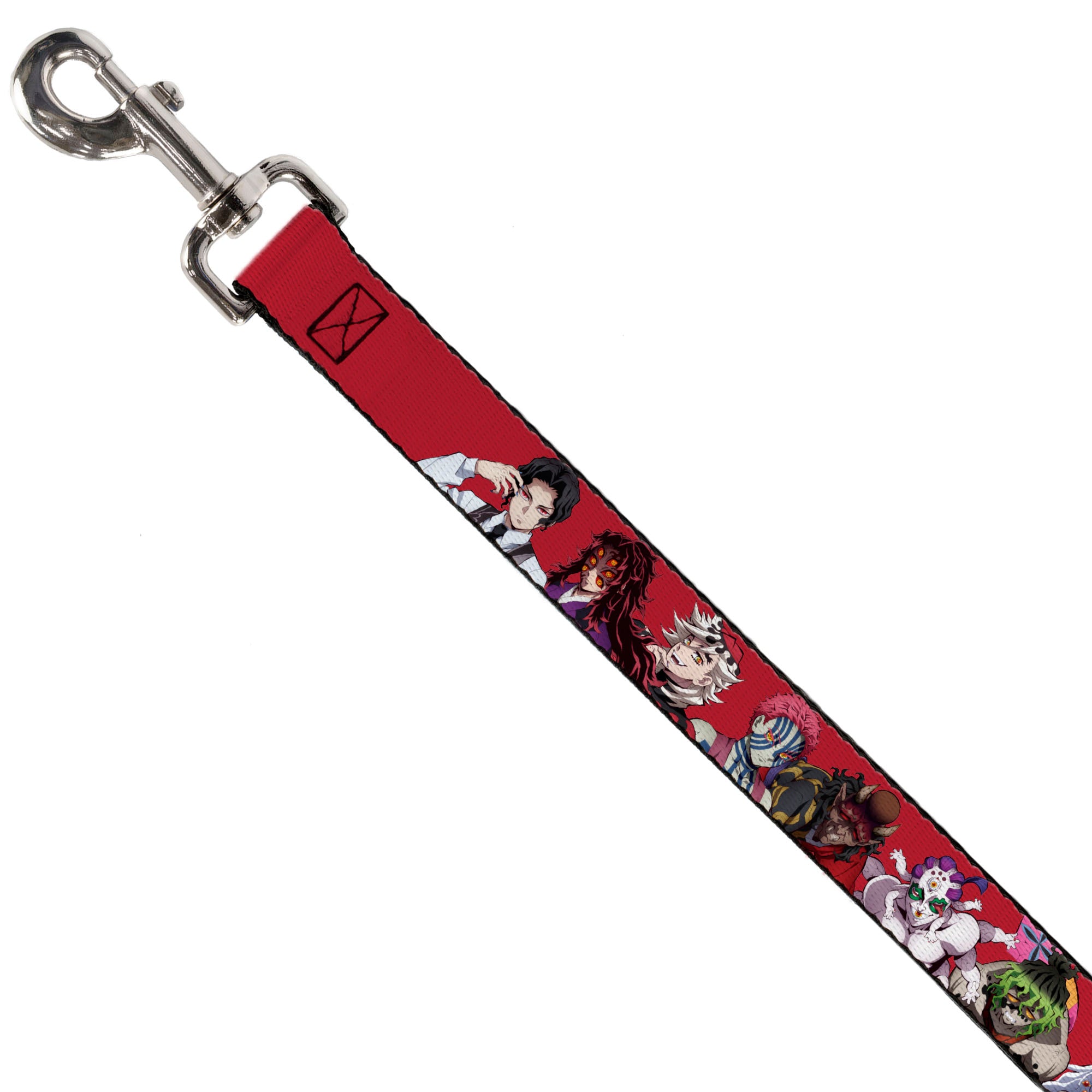 Dog Leash - Demon Slayer Eight Demons Poses Red Dog Leashes Demon Slayer