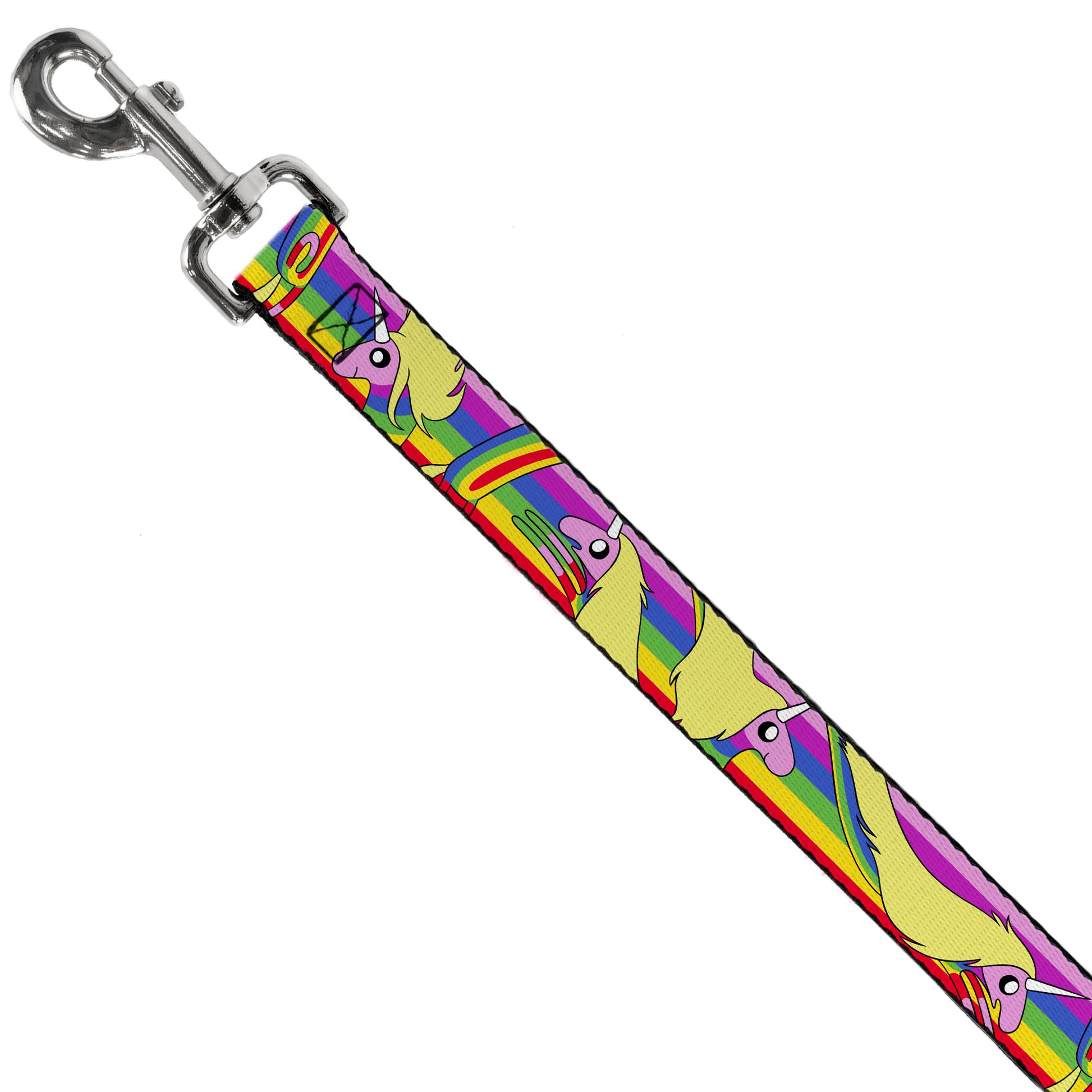 Dog Leash - Adventure Time Lady Raincorn Poses Stripe Rainbow Dog Leashes Adventure Time