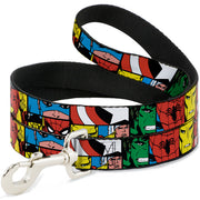 Dog Leash - Marvel Superhero Comic Blocks Dog Leashes Marvel Comics