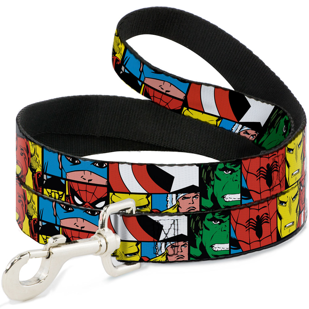 Dog Leash - Marvel Superhero Comic Blocks Dog Leashes Marvel Comics