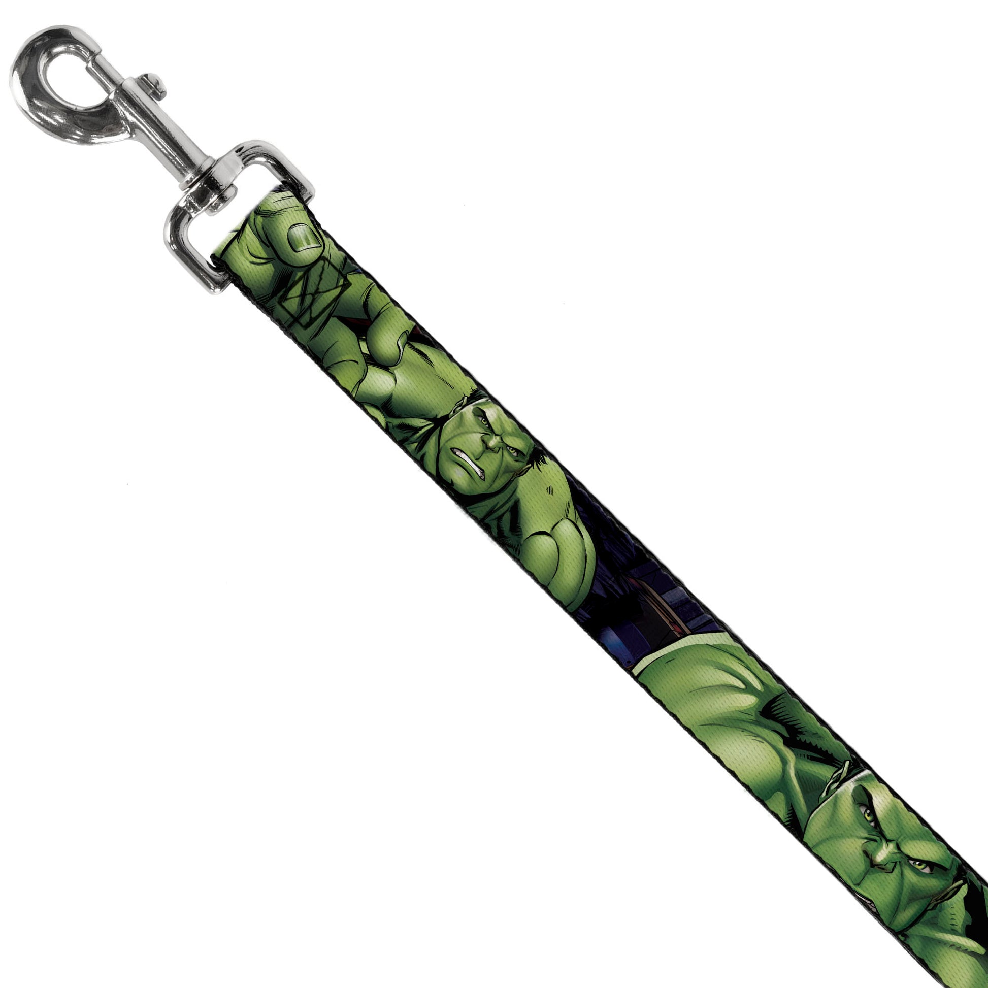 Dog Leash - Marvel Hulk CLOSE-UP Poses Dog Leashes Marvel Comics
