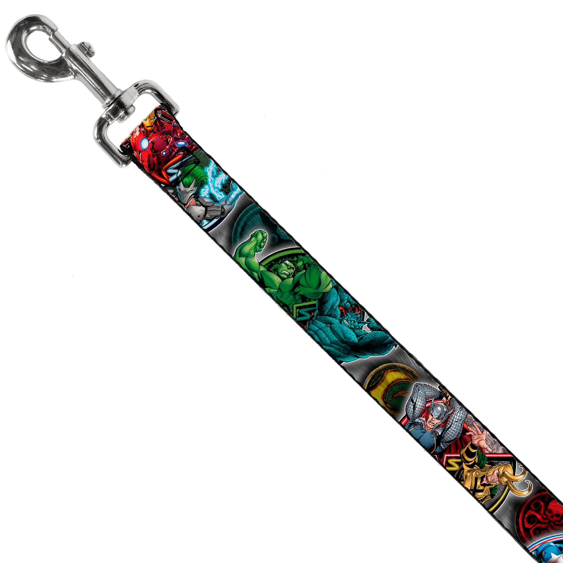 Dog Leash - Marvel Avengers Superhero/Villain Poses Dog Leashes Marvel Comics