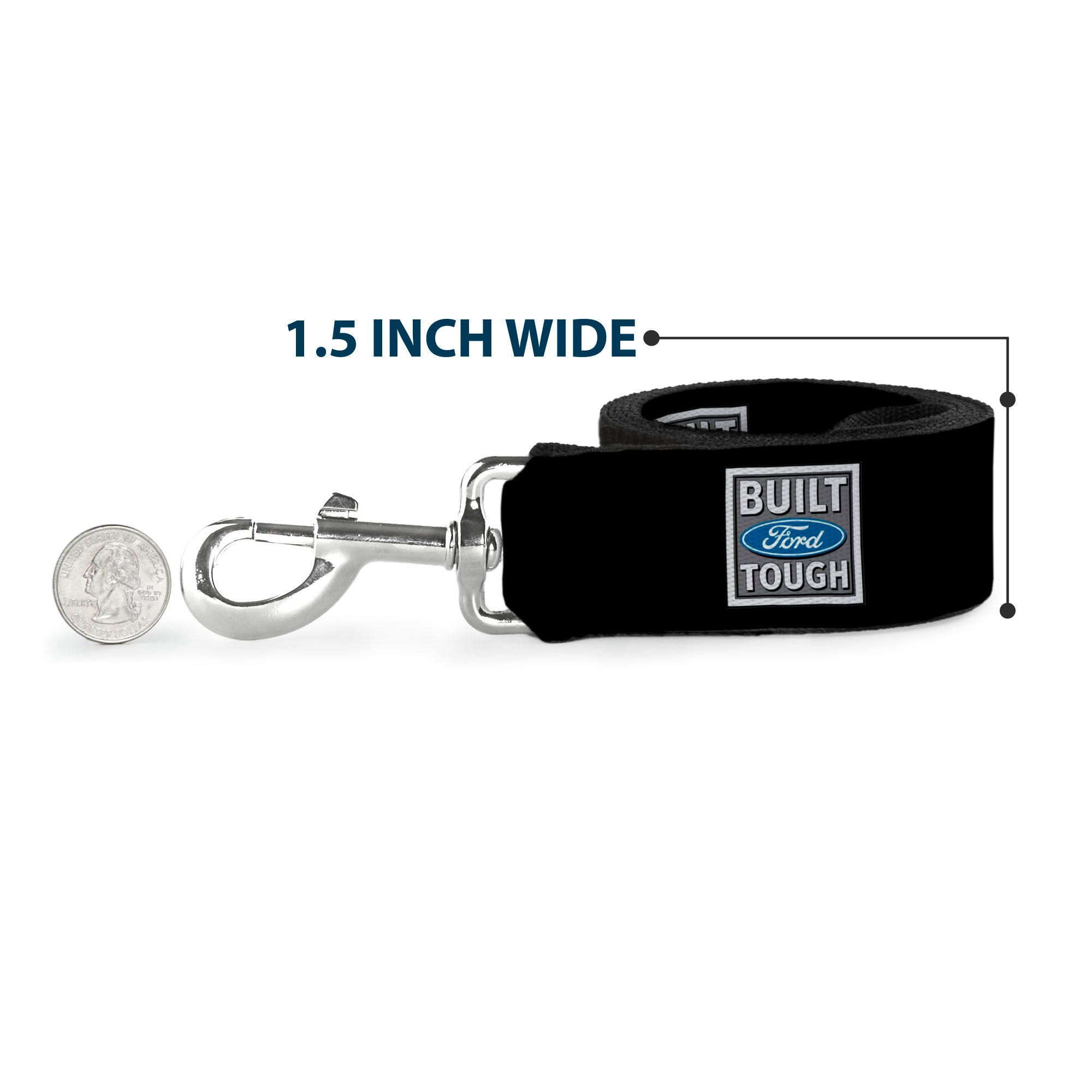 Dog Leash - Built Ford Tough Logo REPEAT Dog Leashes Ford