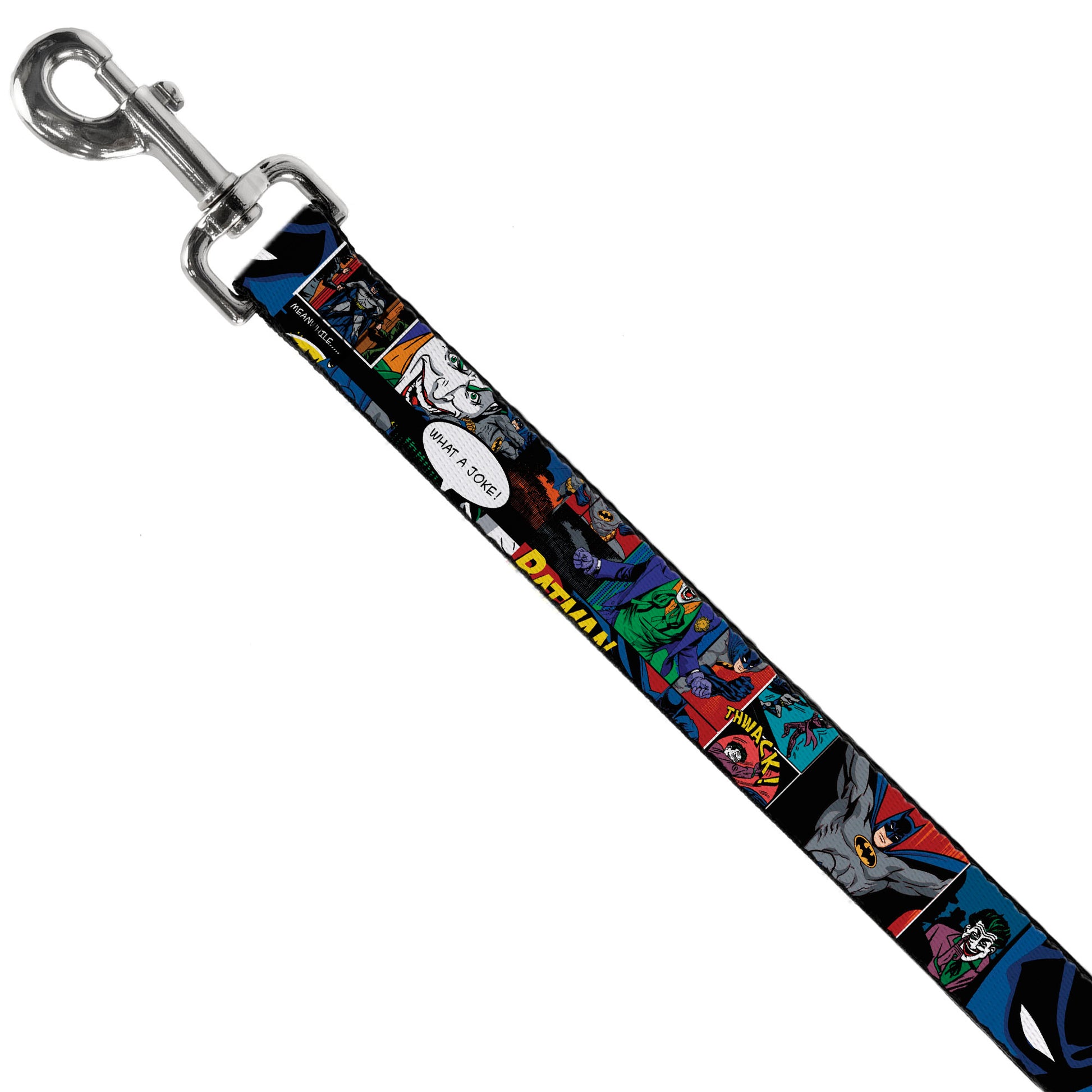 Dog Leash - Batman & Joker Comic Strip Dog Leashes DC Comics
