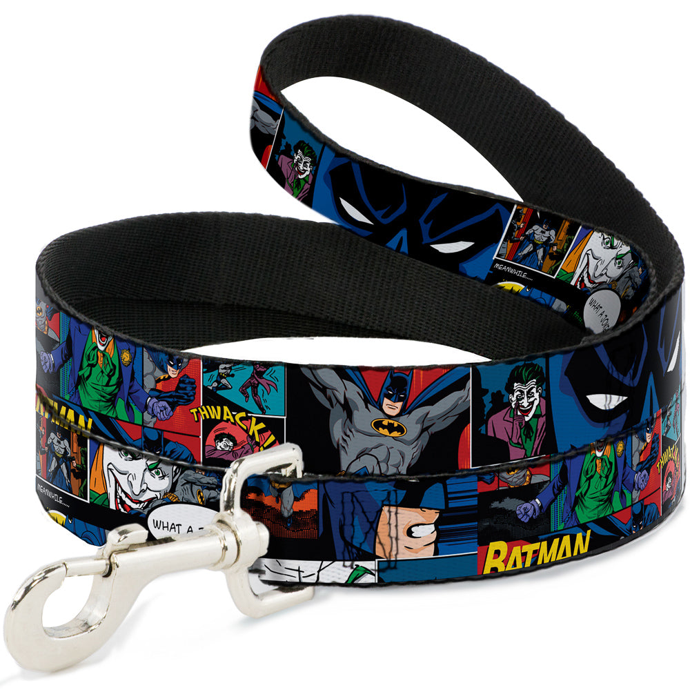 Dog Leash - Batman & Joker Comic Strip Dog Leashes DC Comics