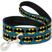Dog Leash - Bat Signal-3 Blue/Black/Yellow Dog Leashes DC Comics