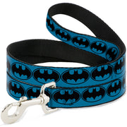 Dog Leash - Bat Signal-3 Blue/Black/Blue Dog Leashes DC Comics