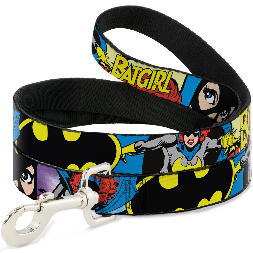 Dog Leash - BATGIRL in Action w/Face CLOSE-UP Dog Leashes DC Comics