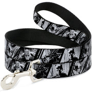 Dog Leash - Batman Hush Pose Sketches Black/White Dog Leashes DC Comics