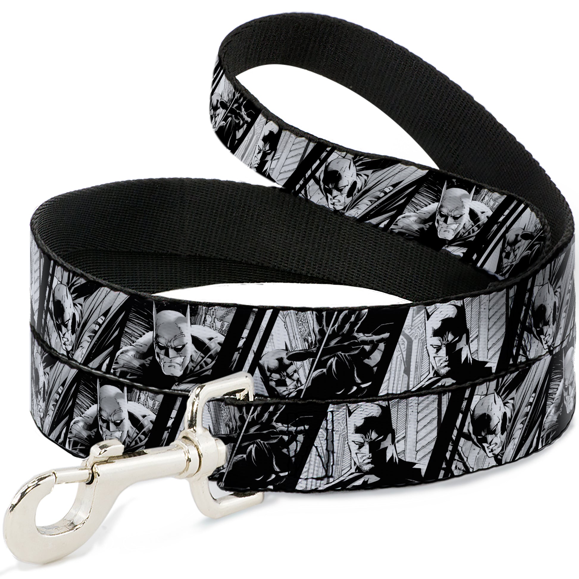 Dog Leash - Batman Hush Pose Sketches Black/White Dog Leashes DC Comics