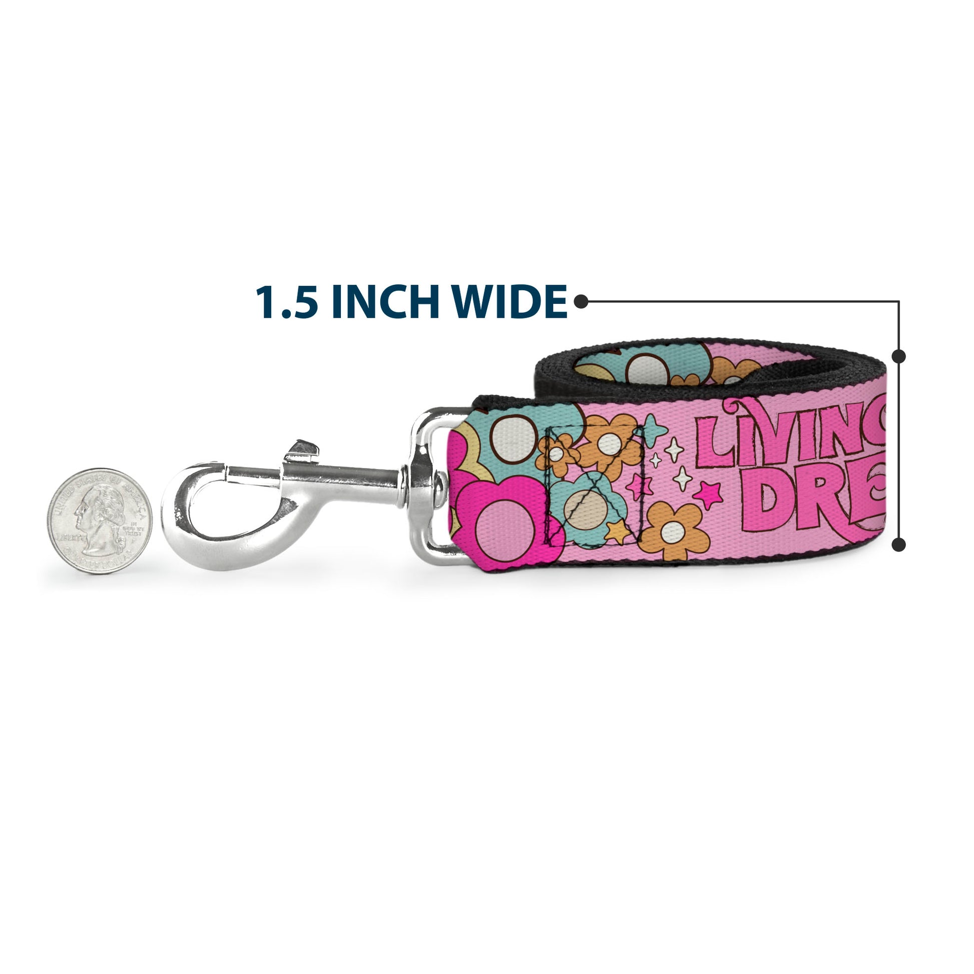 Dog Leash - BARBIE LIVING THE DREAM LIFE Icons Collage Pinks Dog Leashes Barbie