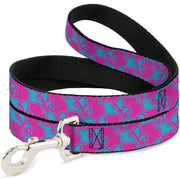 Dog Leash - Barbie B Icon Blue/Pink Dog Leashes Barbie