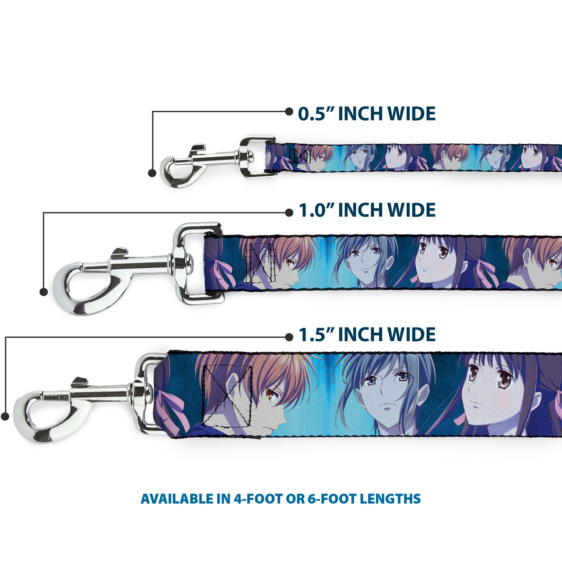 Dog Leash - Fruits Basket Yuki Tohru Kyo Final Season Group Pose Blues Dog Leashes Fruits Basket