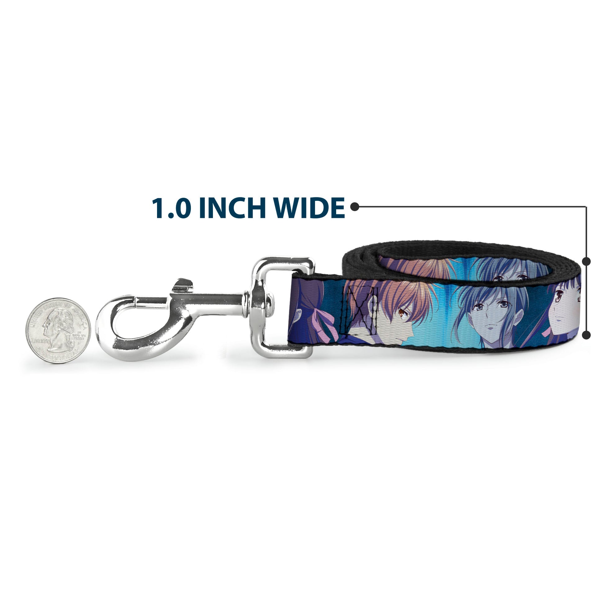 Dog Leash - Fruits Basket Yuki Tohru Kyo Final Season Group Pose Blues Dog Leashes Fruits Basket
