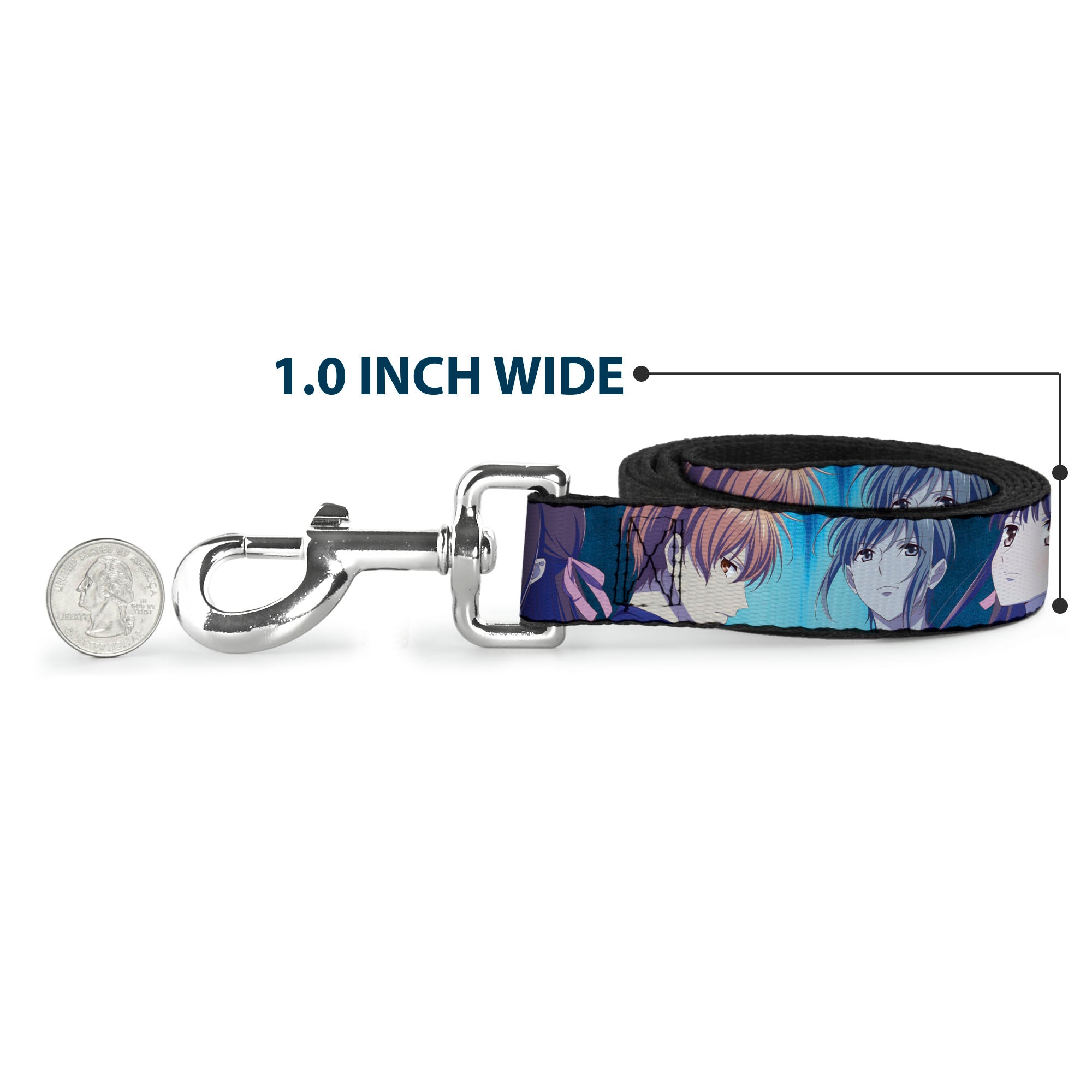 Dog Leash - Fruits Basket Yuki Tohru Kyo Final Season Group Pose Blues Dog Leashes Fruits Basket