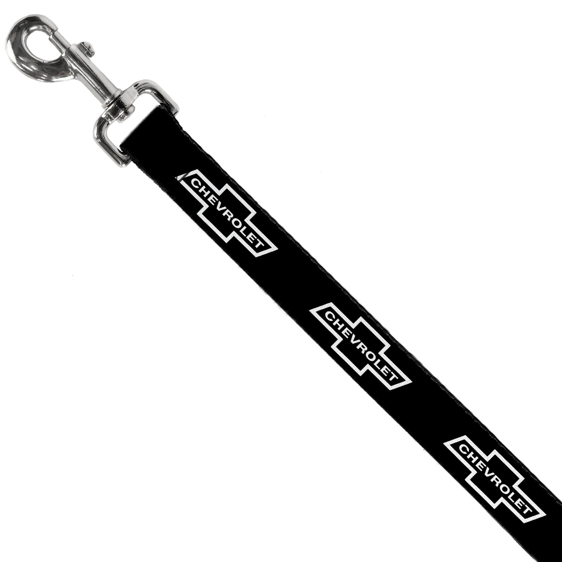 Dog Leash - 1965 CHEVROLET Bowtie Black/White Dog Leashes GM General Motors
