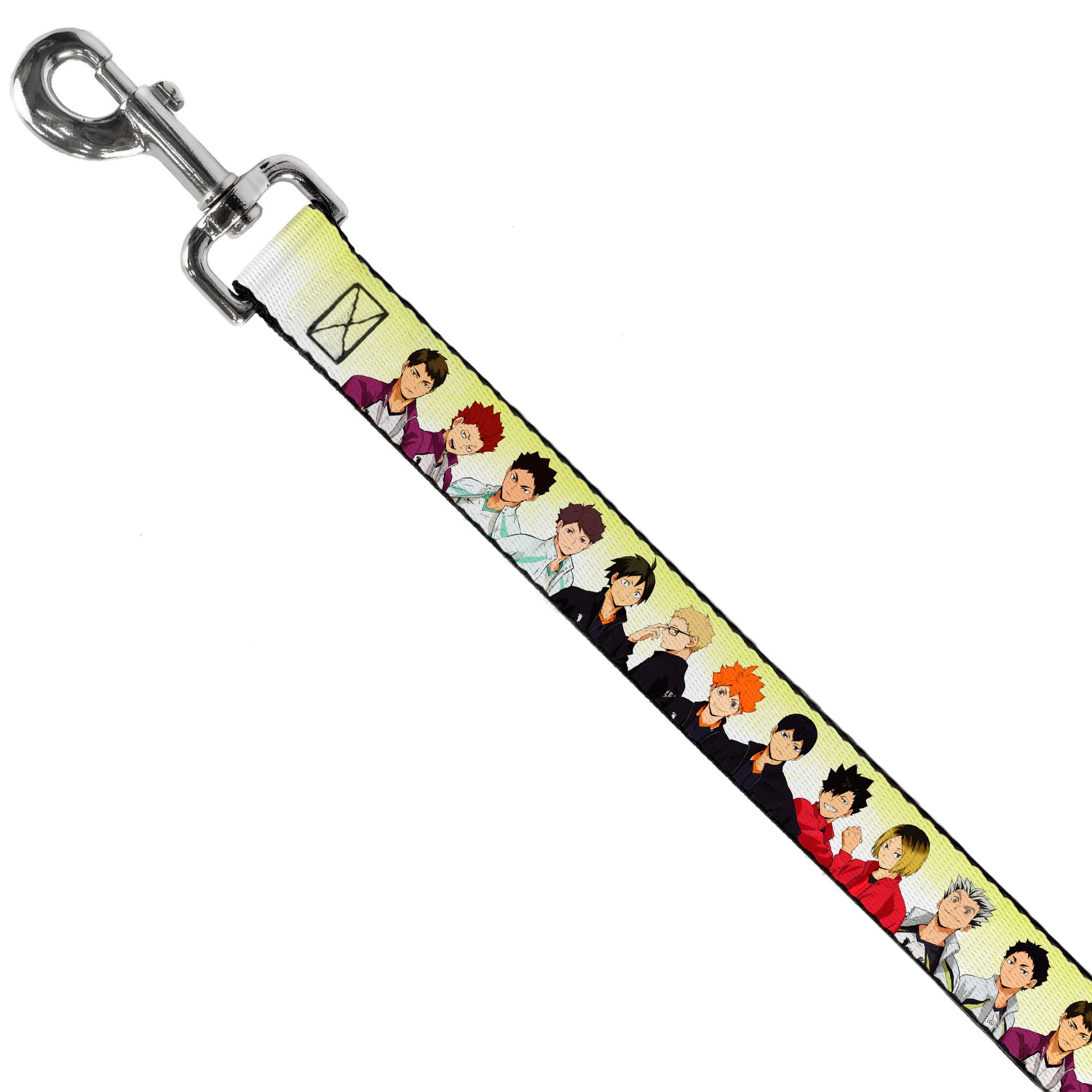 Dog Leash - Haikyu Six Volleyball Team Player Pairs Line Up Yellows Dog Leashes Haikyu!!