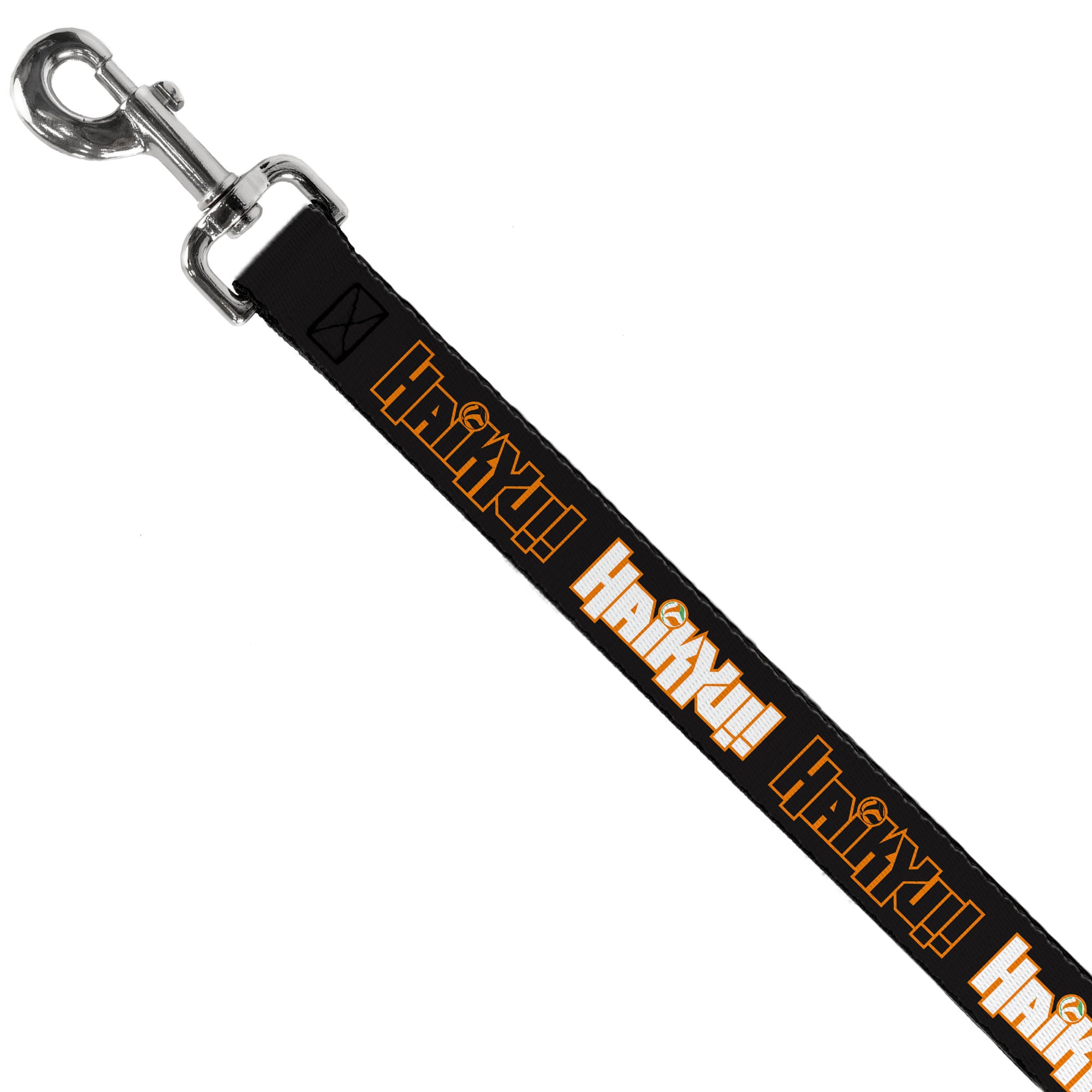 Dog Leash - HAIKYU Title Logos Black/Orange/White Dog Leashes Haikyu!!