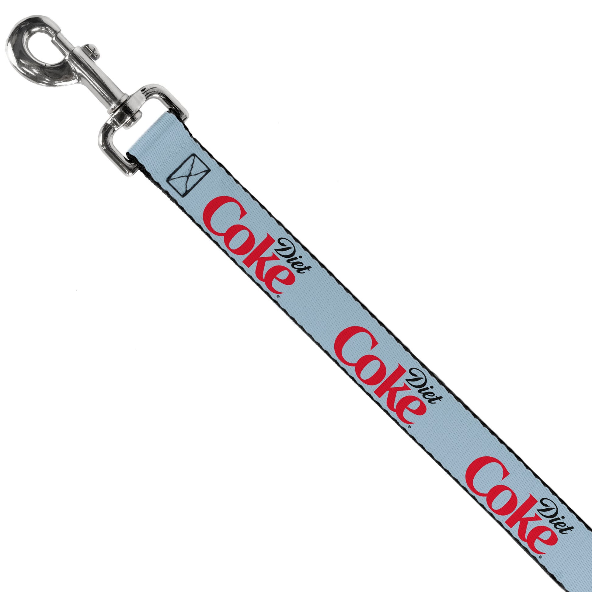 Dog Leash - DIET COKE Logo Light Gray/Black/Red Dog Leashes Coca-Cola