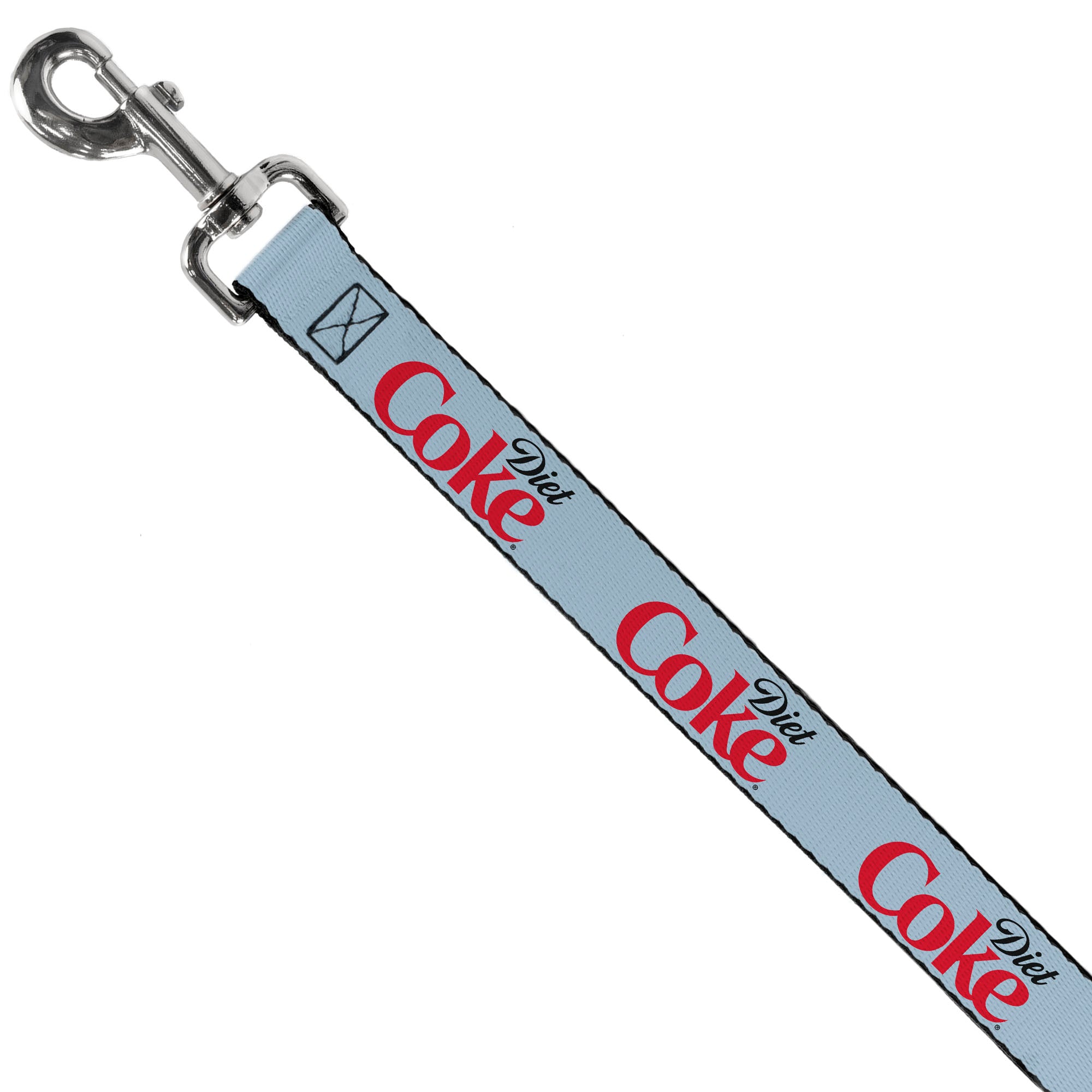 Dog Leash - DIET COKE Logo Light Gray/Black/Red Dog Leashes Coca-Cola