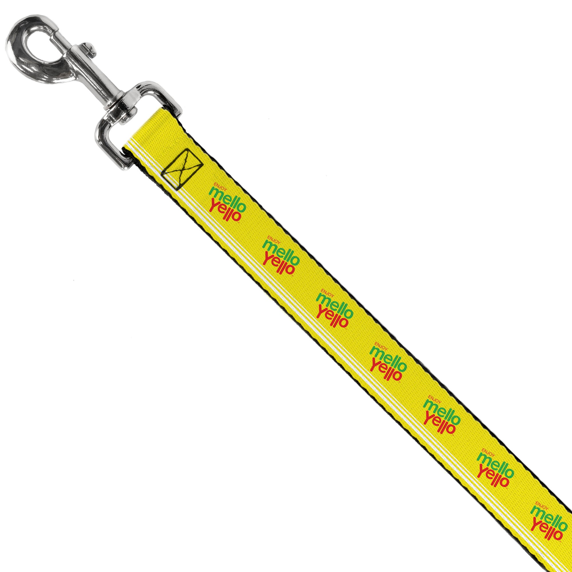 Dog Leash - ENJOY MELLO YELLO Logo Yellow/Red/Green Dog Leashes Coca-Cola