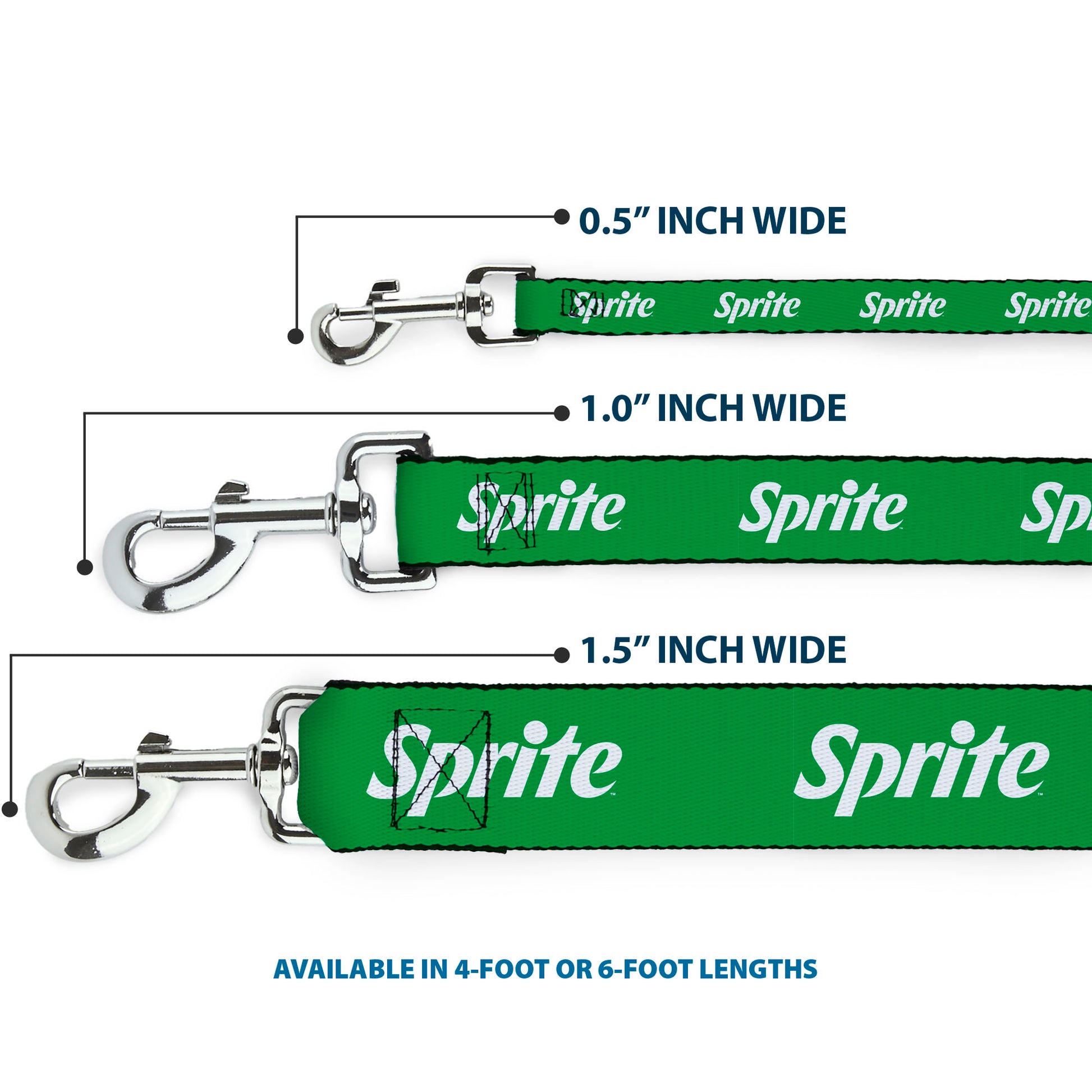 Dog Leash - SPRITE Logo Green/White Dog Leashes Coca-Cola