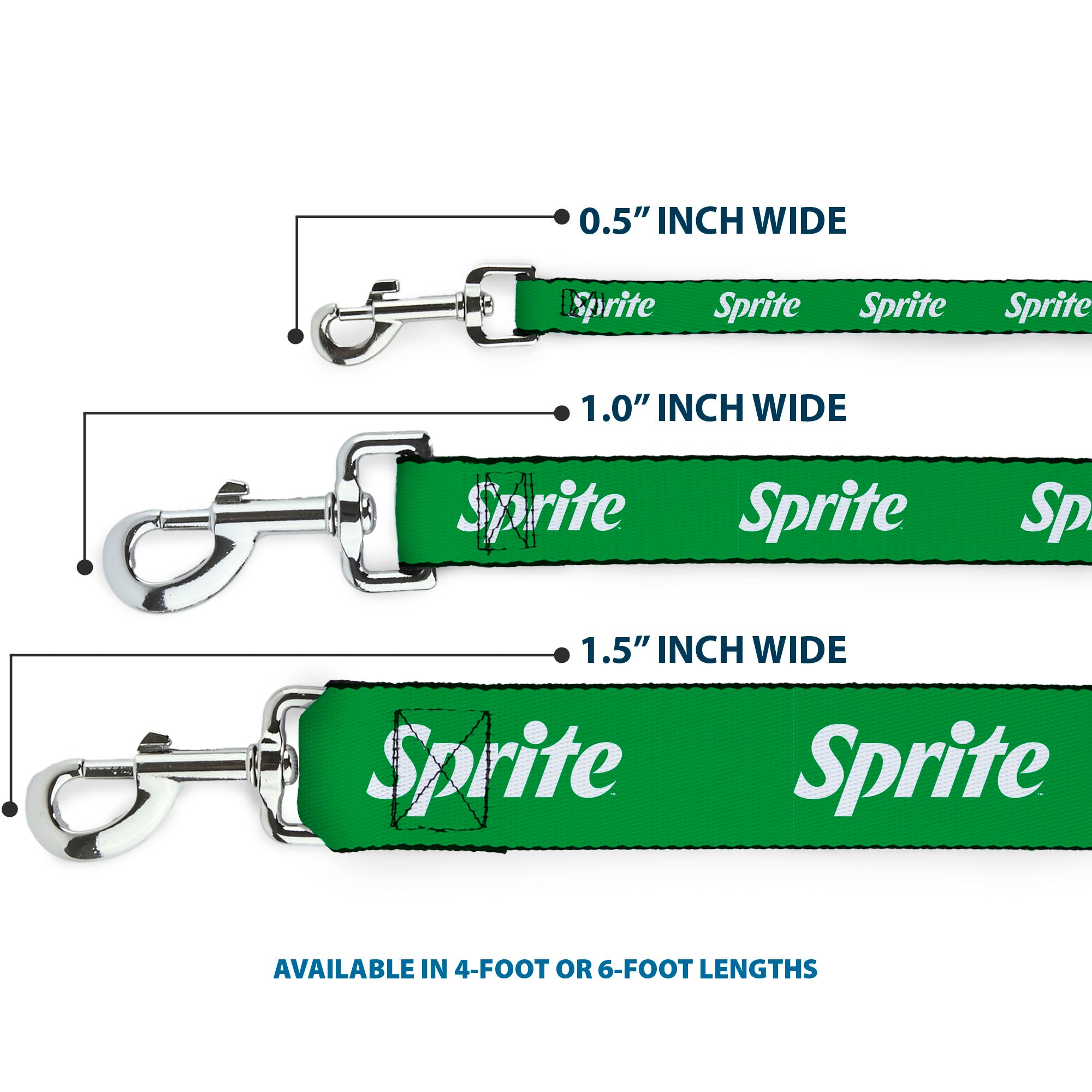Dog Leash - SPRITE Logo Green/White Dog Leashes Coca-Cola