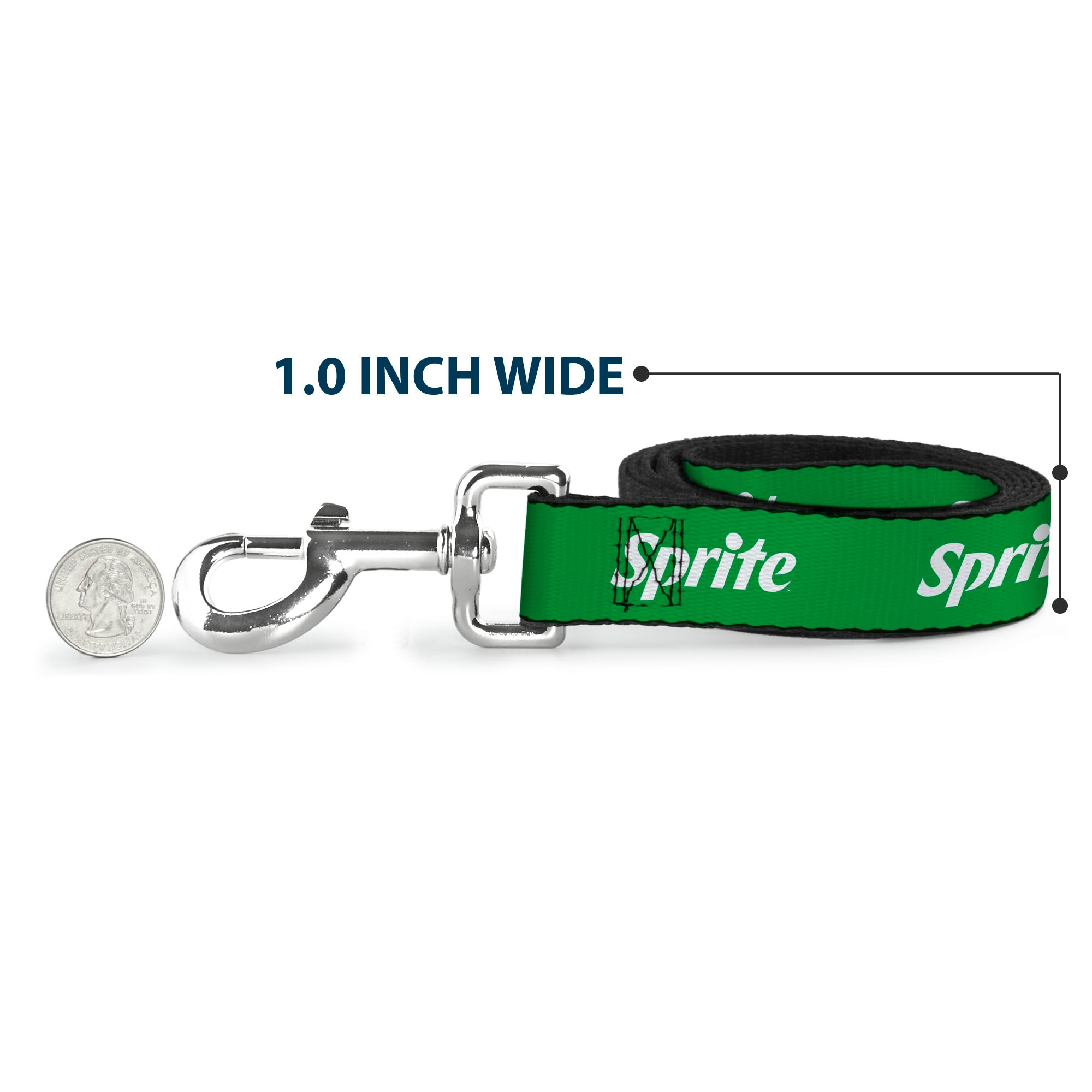 Dog Leash - SPRITE Logo Green/White Dog Leashes Coca-Cola