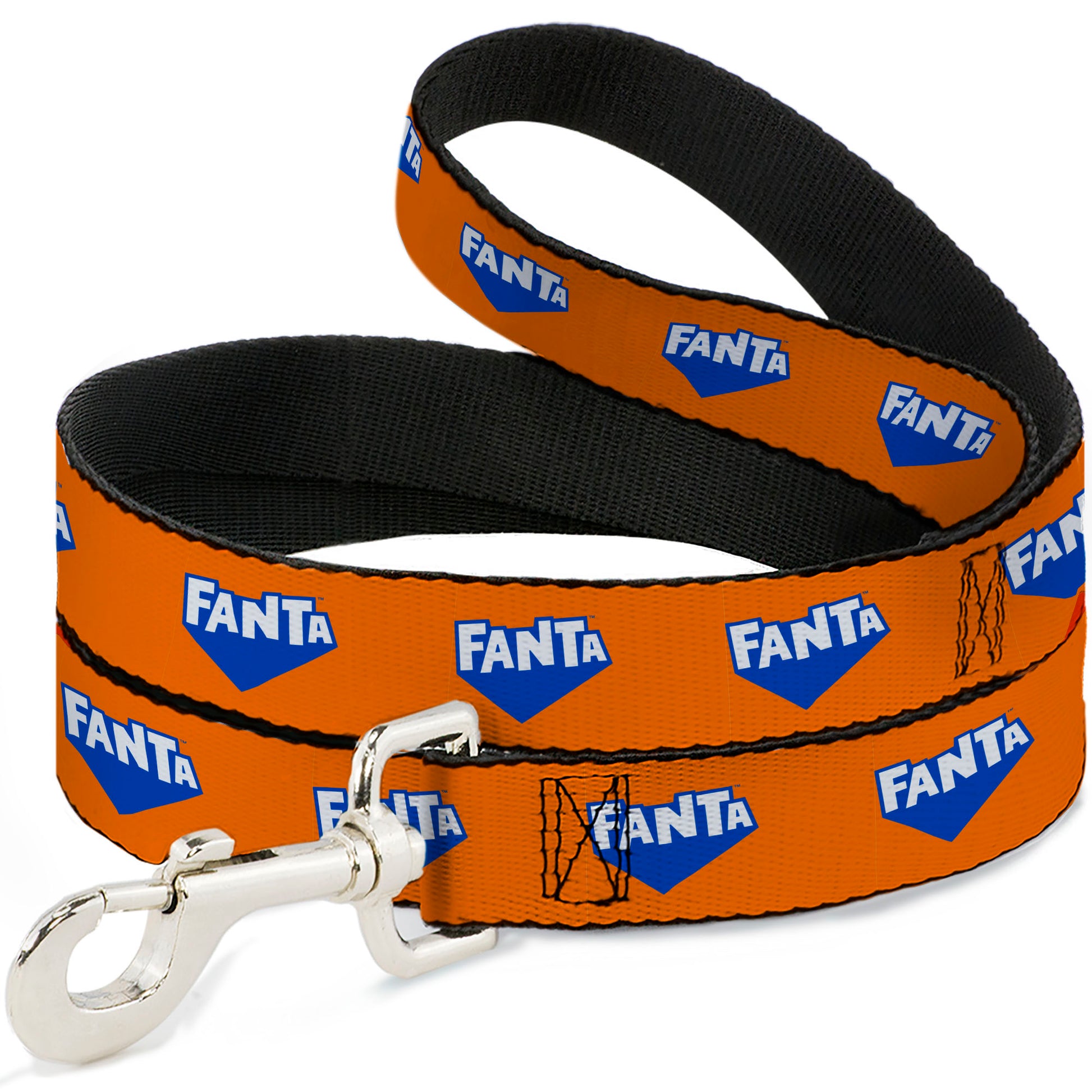 Dog Leash - FANTA Logo Orange/Blue/White Dog Leashes Coca-Cola
