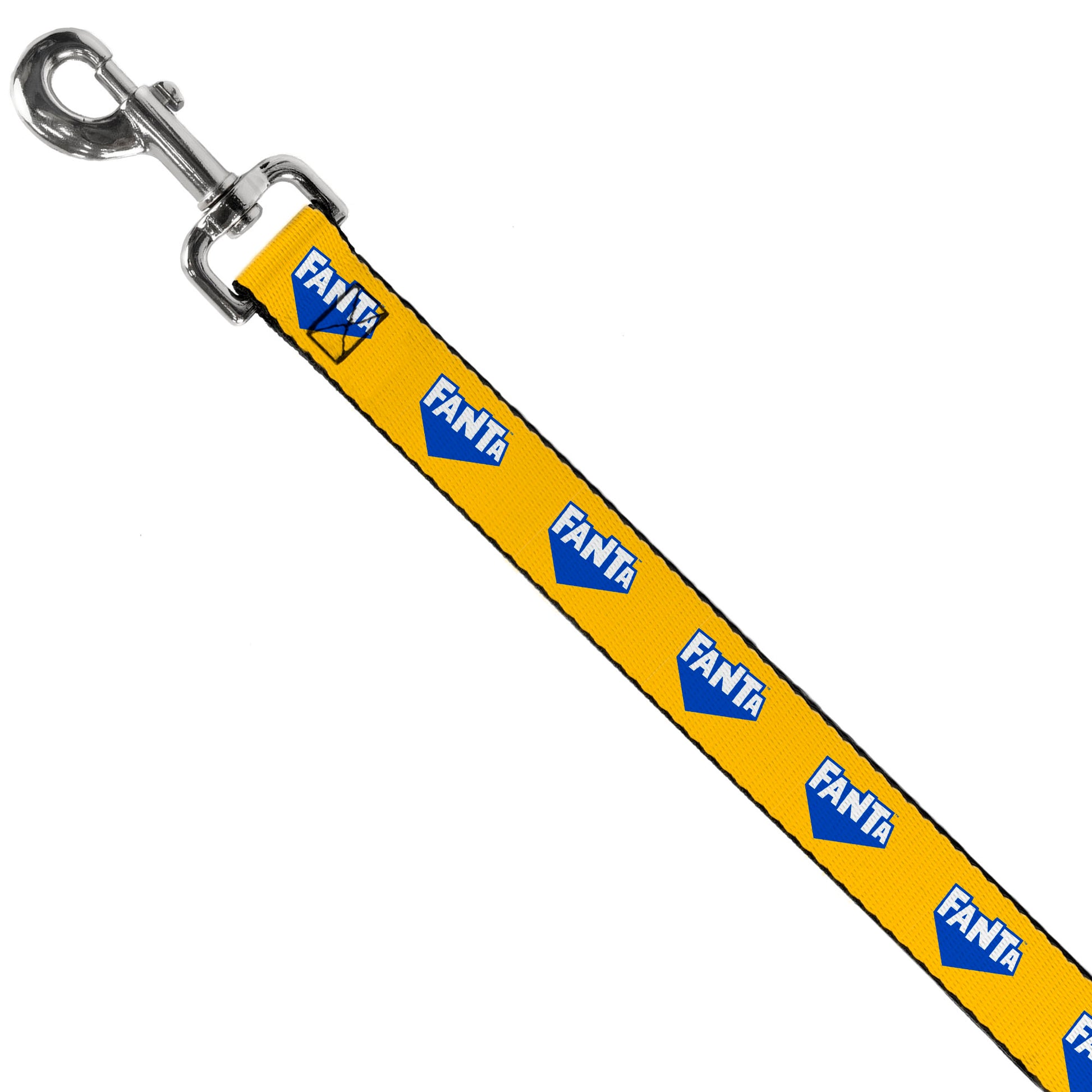 Dog Leash - FANTA Logo Pineapple Yellow/Blue/White Dog Leashes Coca-Cola