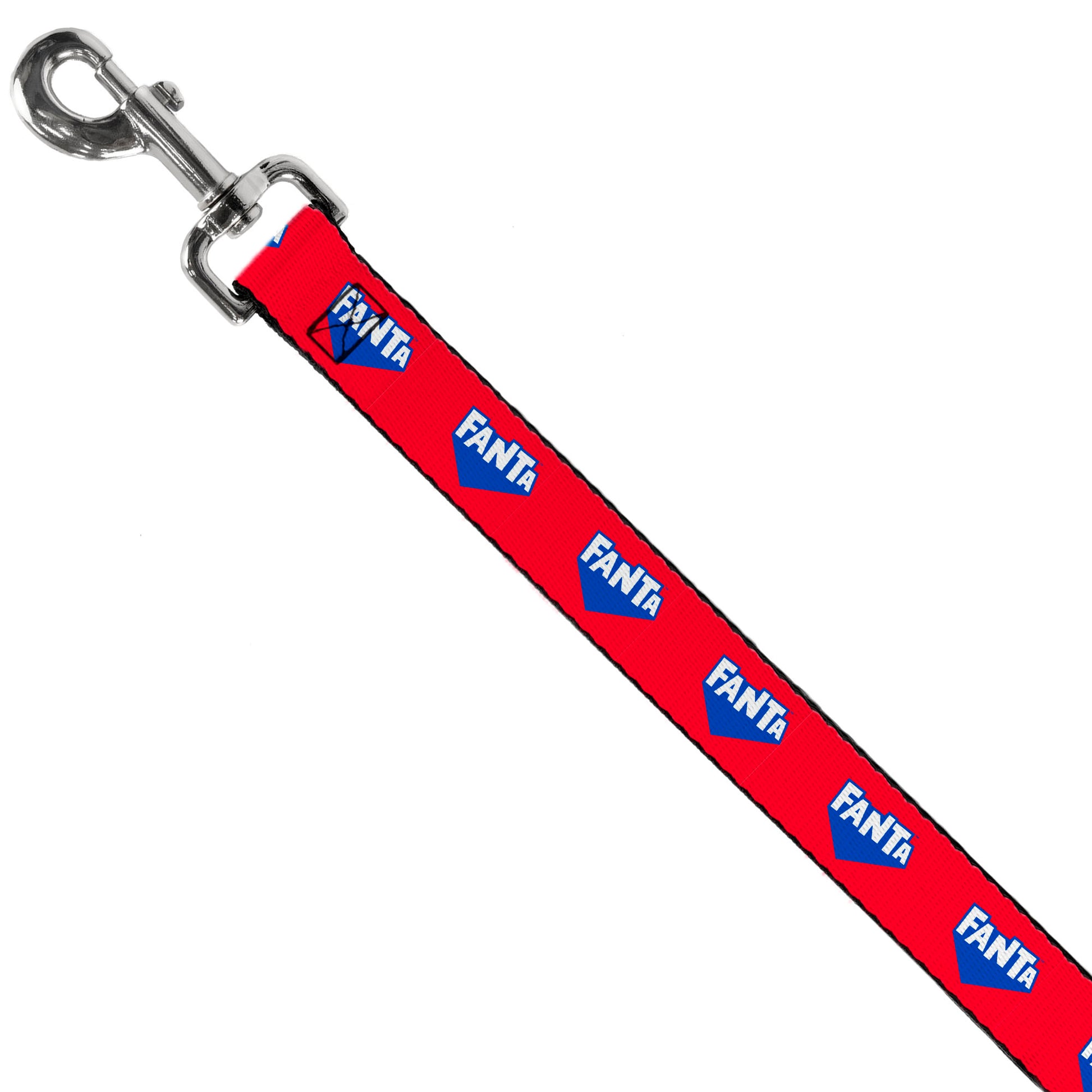 Dog Leash - FANTA Logo Strawberry Red/Blue/White Dog Leashes Coca-Cola