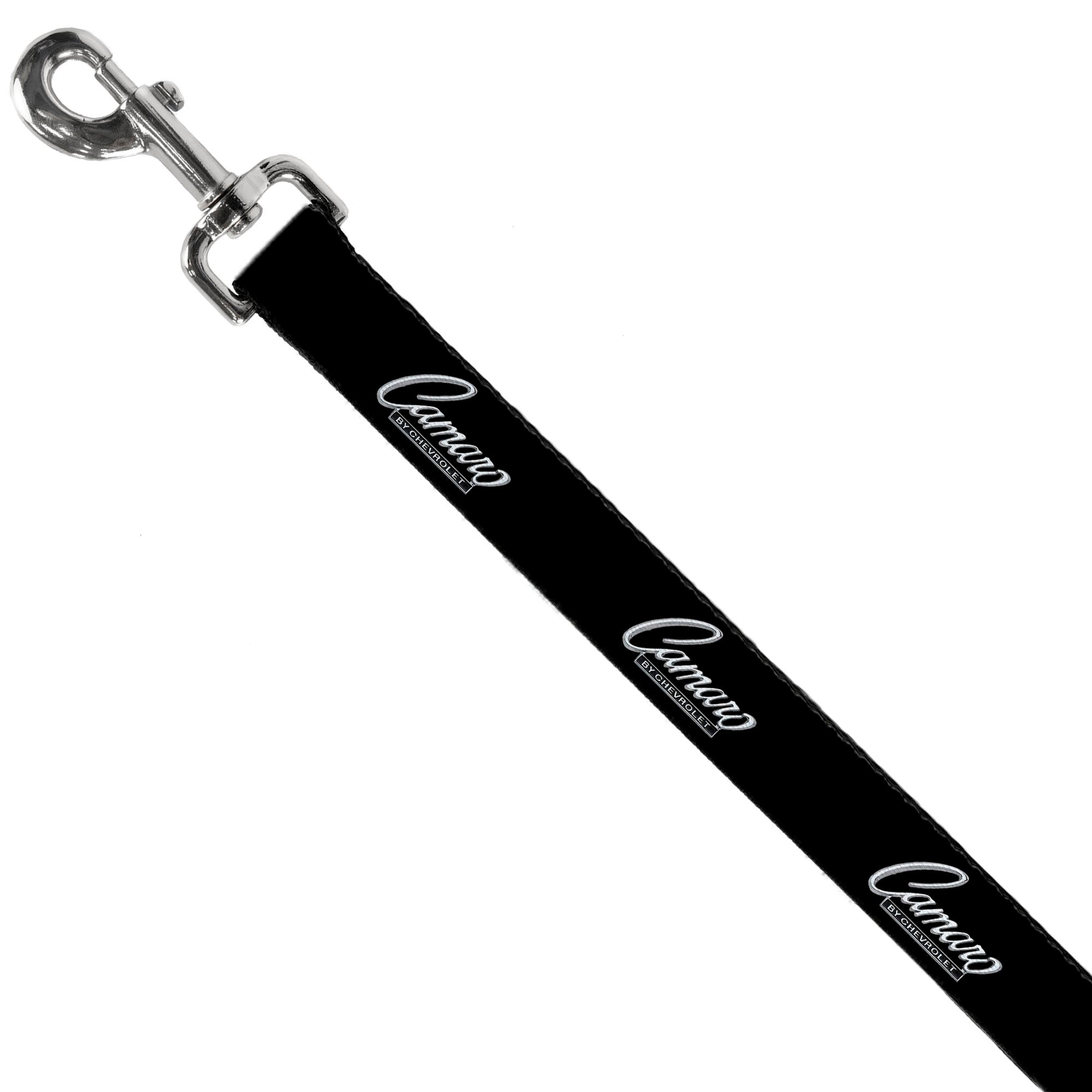 Dog Leash - 1969 CAMARO BY CHEVROLET Emblem Black/Silver Dog Leashes GM General Motors