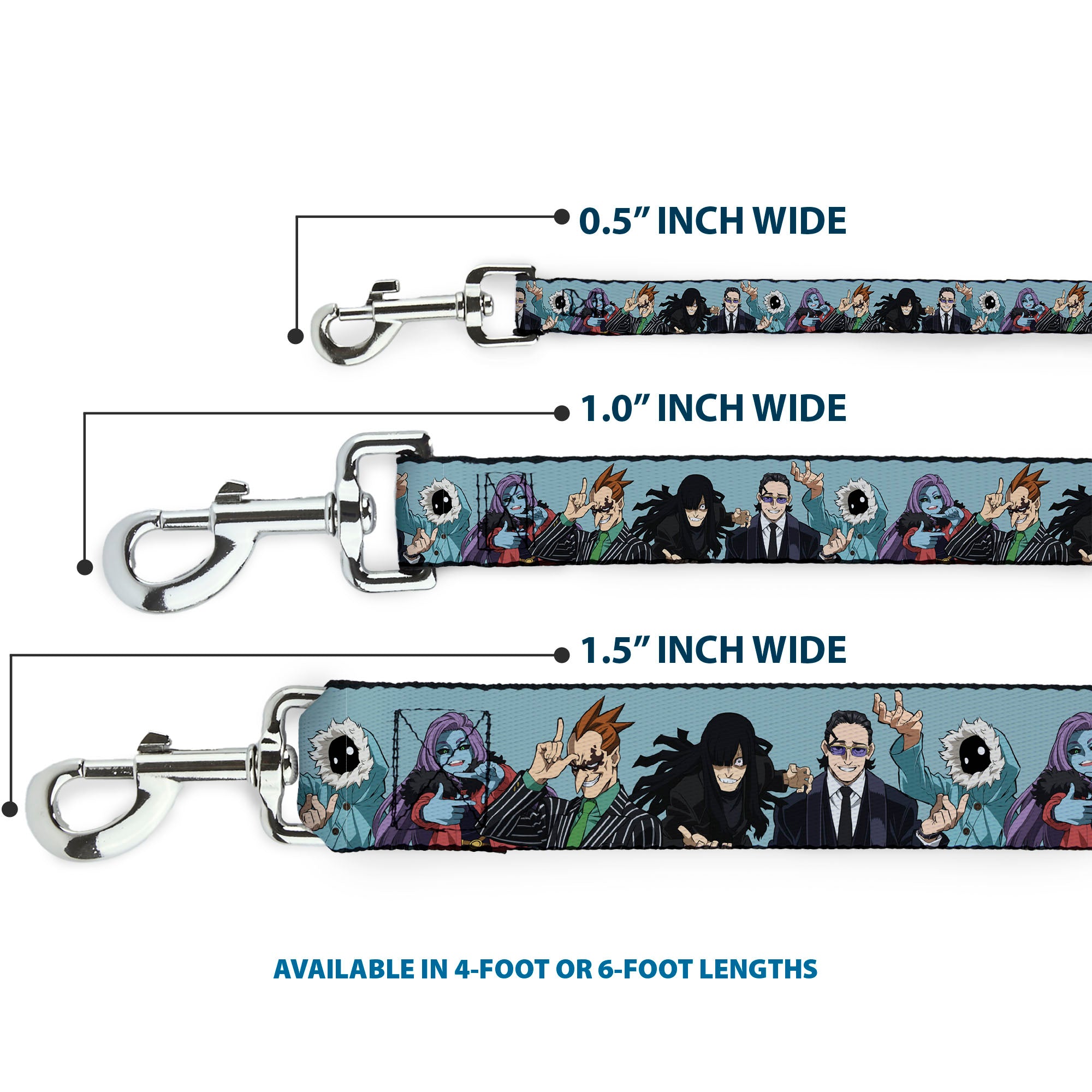 Dog Leash - My Hero Academia Five Meta Liberation Army Villains Blue Dog Leashes Crunchyroll