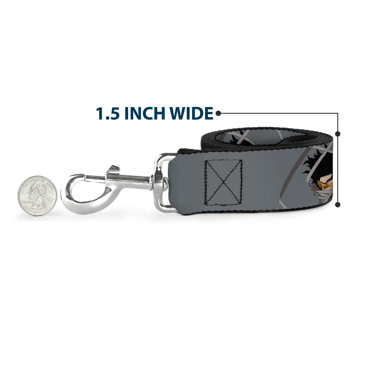Dog Leash - My Hero Academia Shota Aizawa Scarf Pose Grays Dog Leashes My Hero Academia