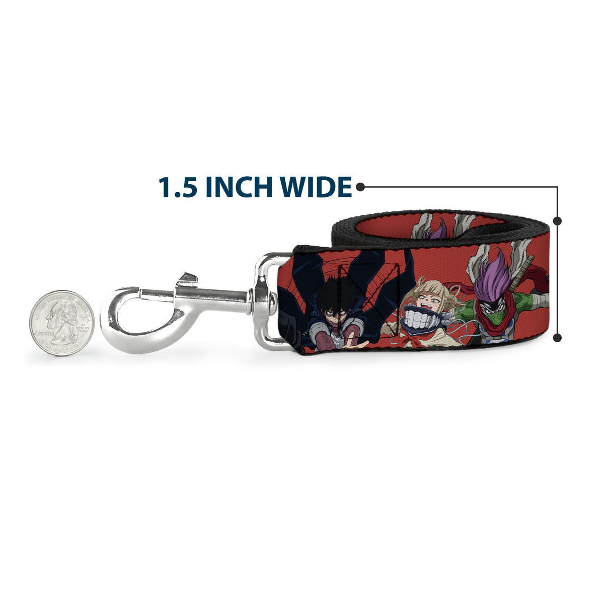 Dog Leash - My Hero Academia Villains Group Pose Red Dog Leashes My Hero Academia