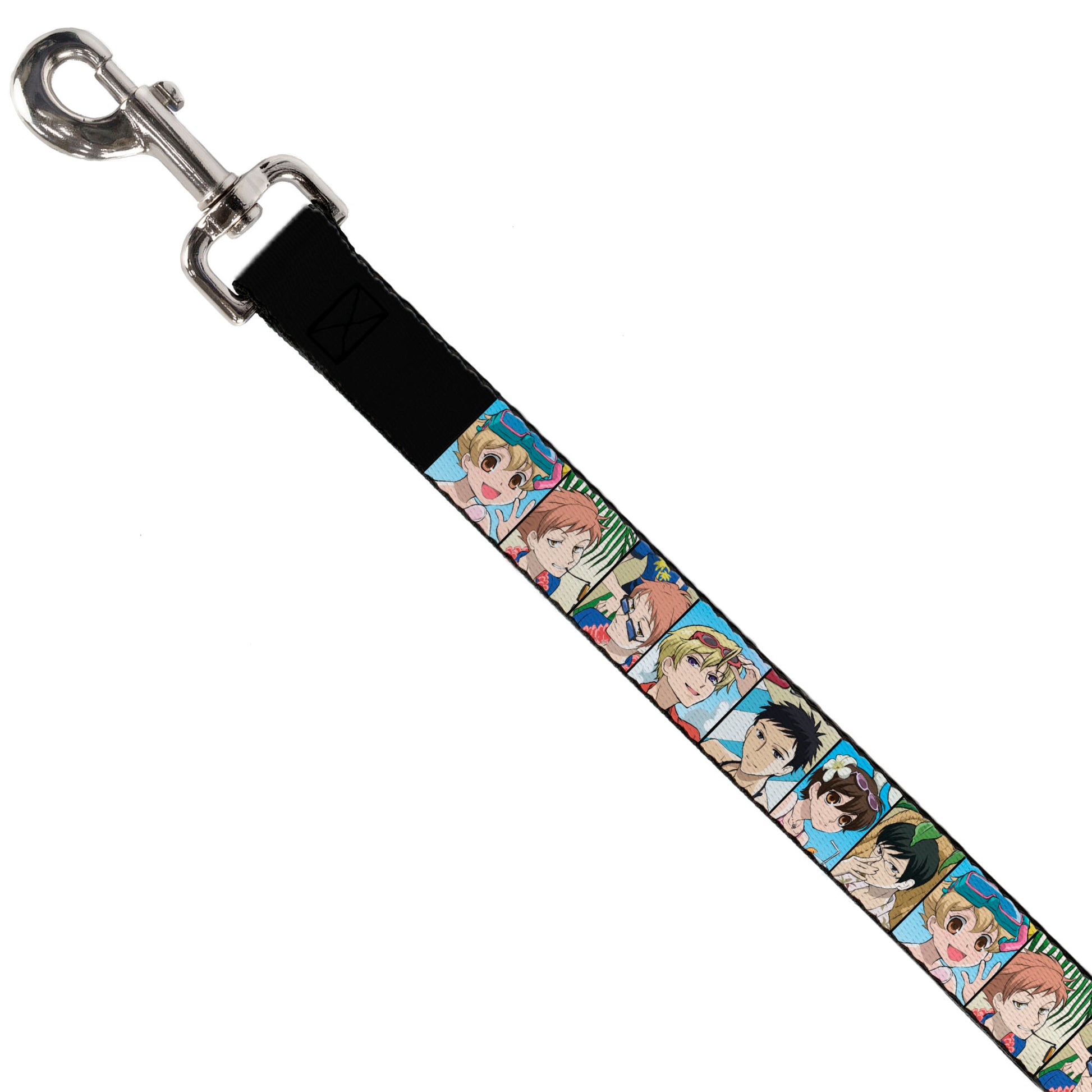 Dog Leash - Ouran High School Host Club Seven Character Beach Day Pose Blocks Dog Leashes Ouran High School Host Club