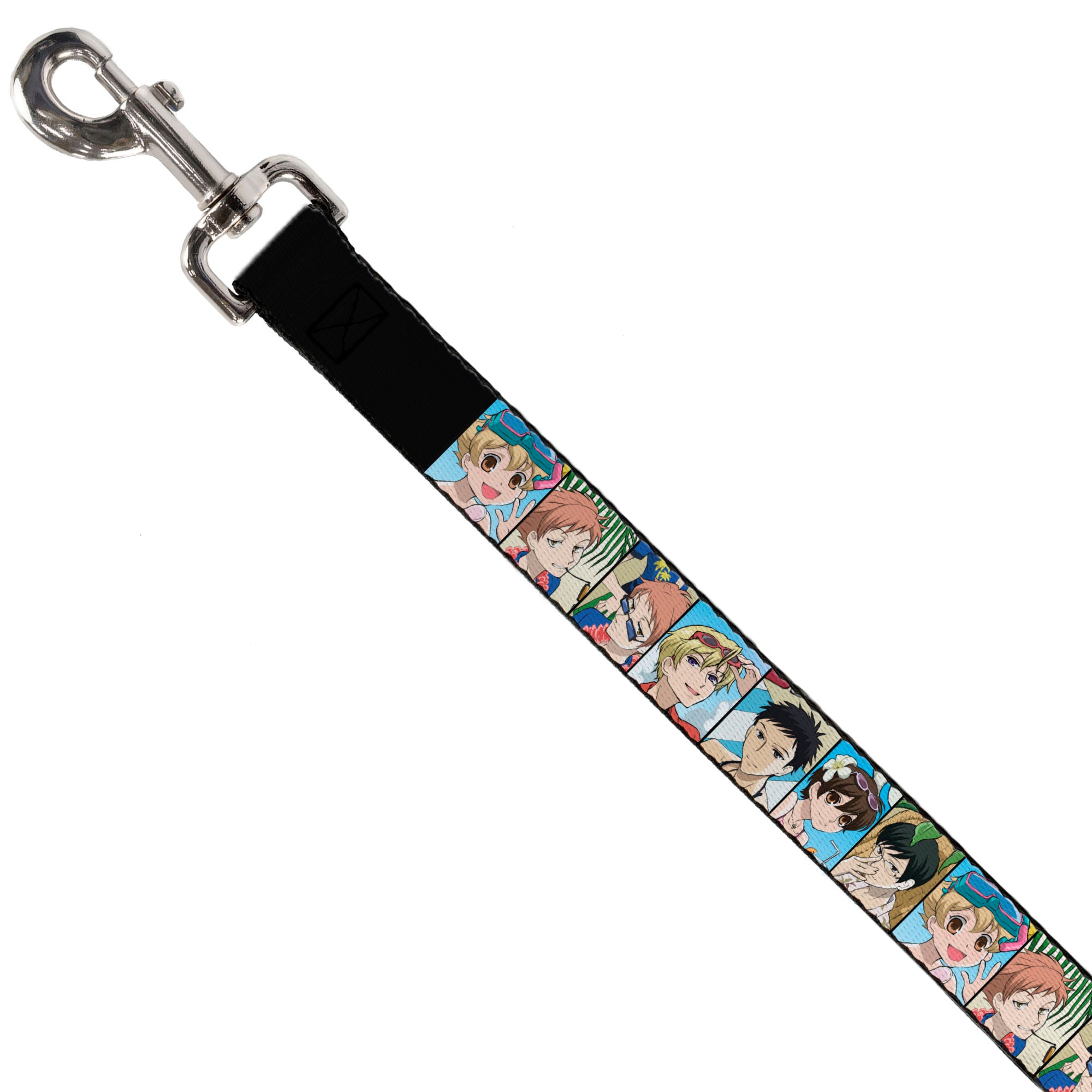 Dog Leash - Ouran High School Host Club Seven Character Beach Day Pose Blocks Dog Leashes Ouran High School Host Club