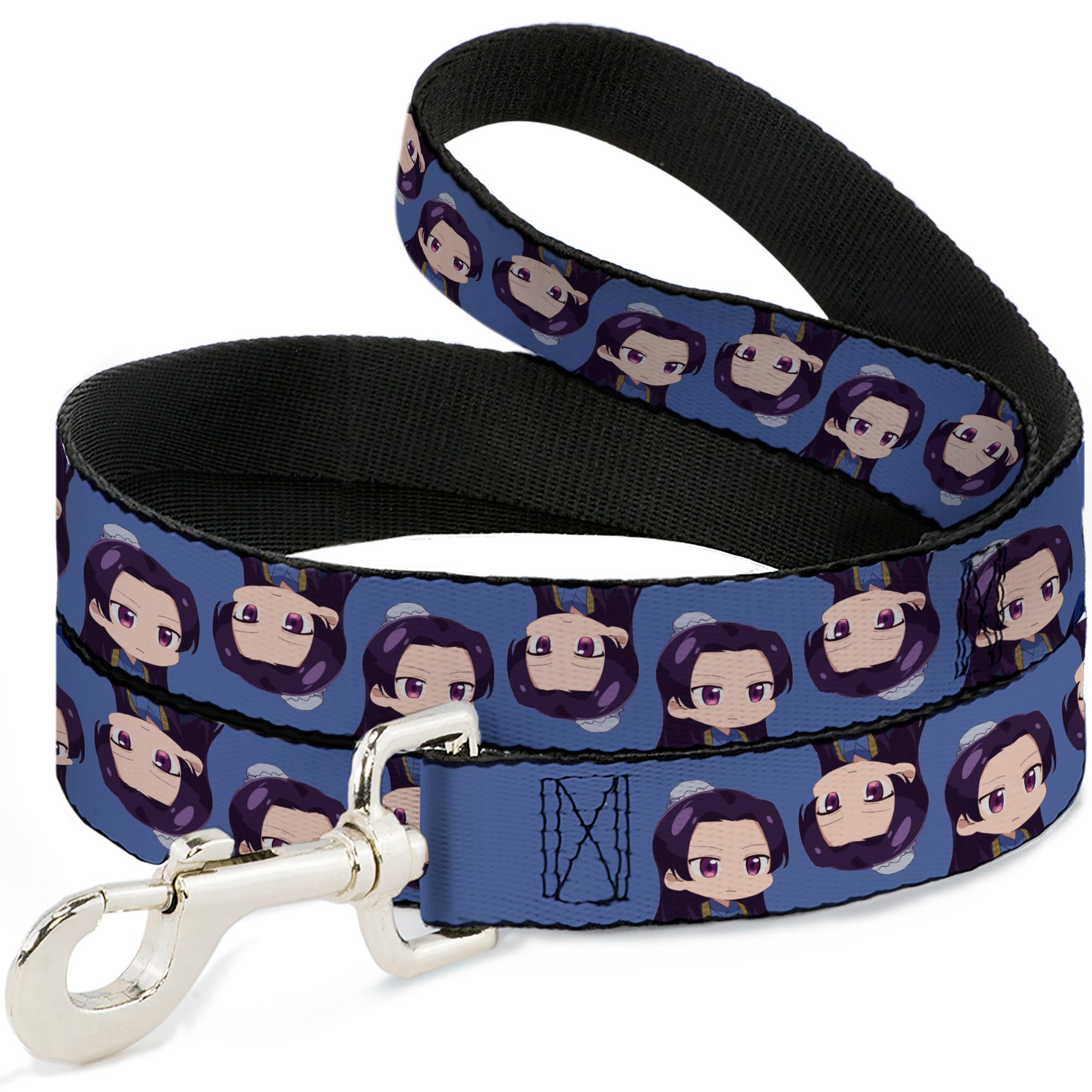 Dog Leash - The Apothecary Diaries Chibi Jinshi Flip Pose Blue Dog Leashes The Apothecary Diaries