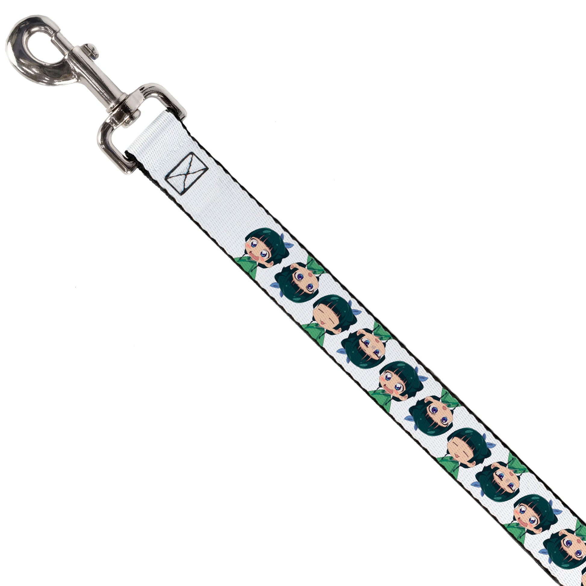 Dog Leash - The Apothecary Diaries Chibi Maomao Expressions Flip White Dog Leashes The Apothecary Diaries