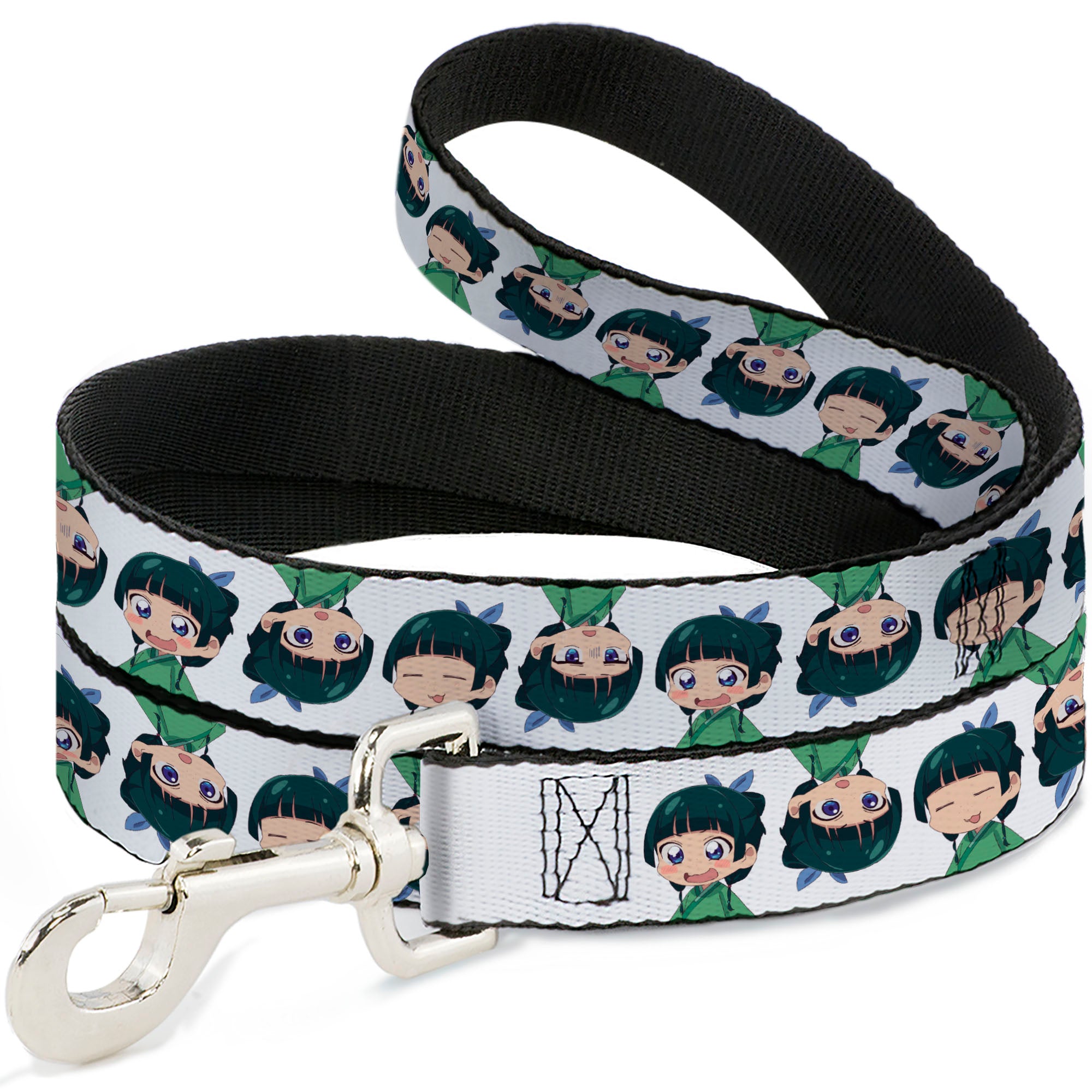 Dog Leash - The Apothecary Diaries Chibi Maomao Expressions Flip White Dog Leashes The Apothecary Diaries